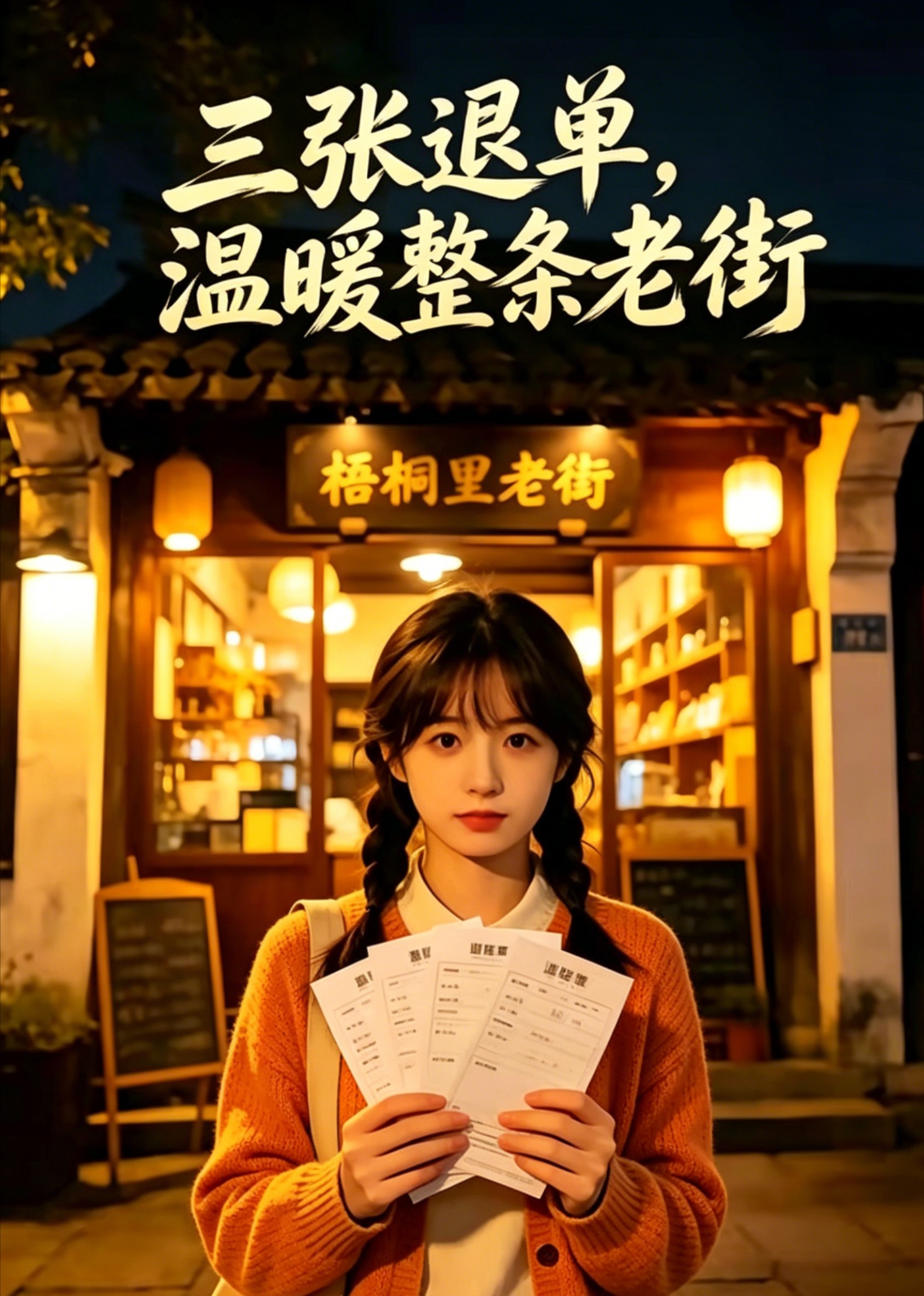 三张退单，温暖整条老街