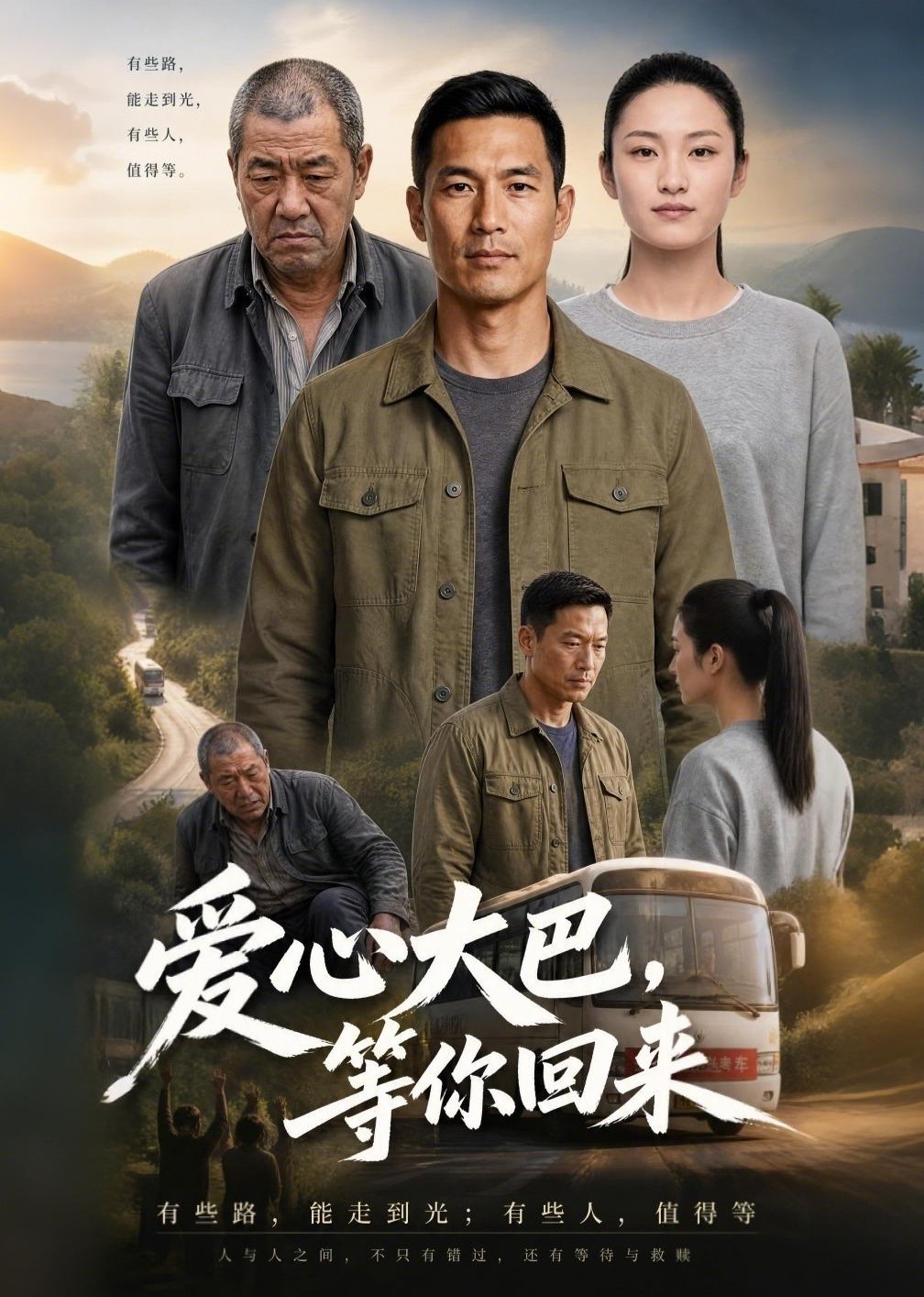 爱心大巴，等你回来