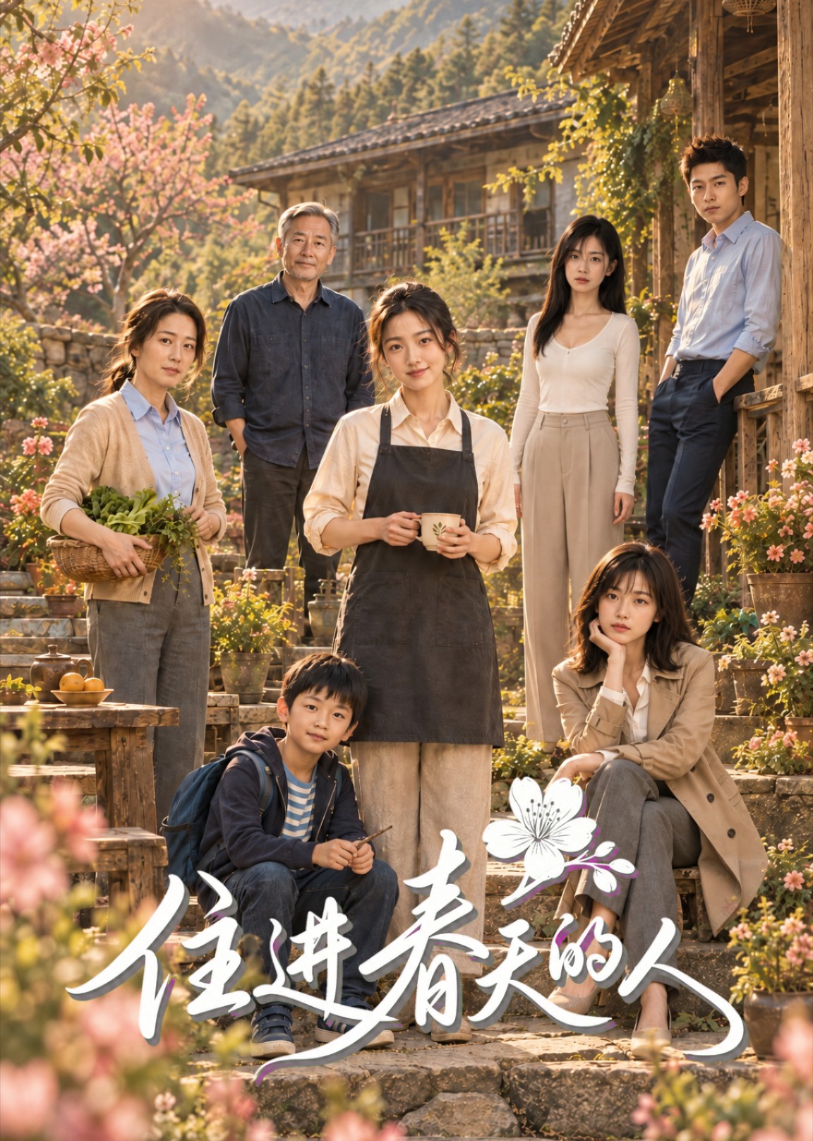住进春天的人封面图