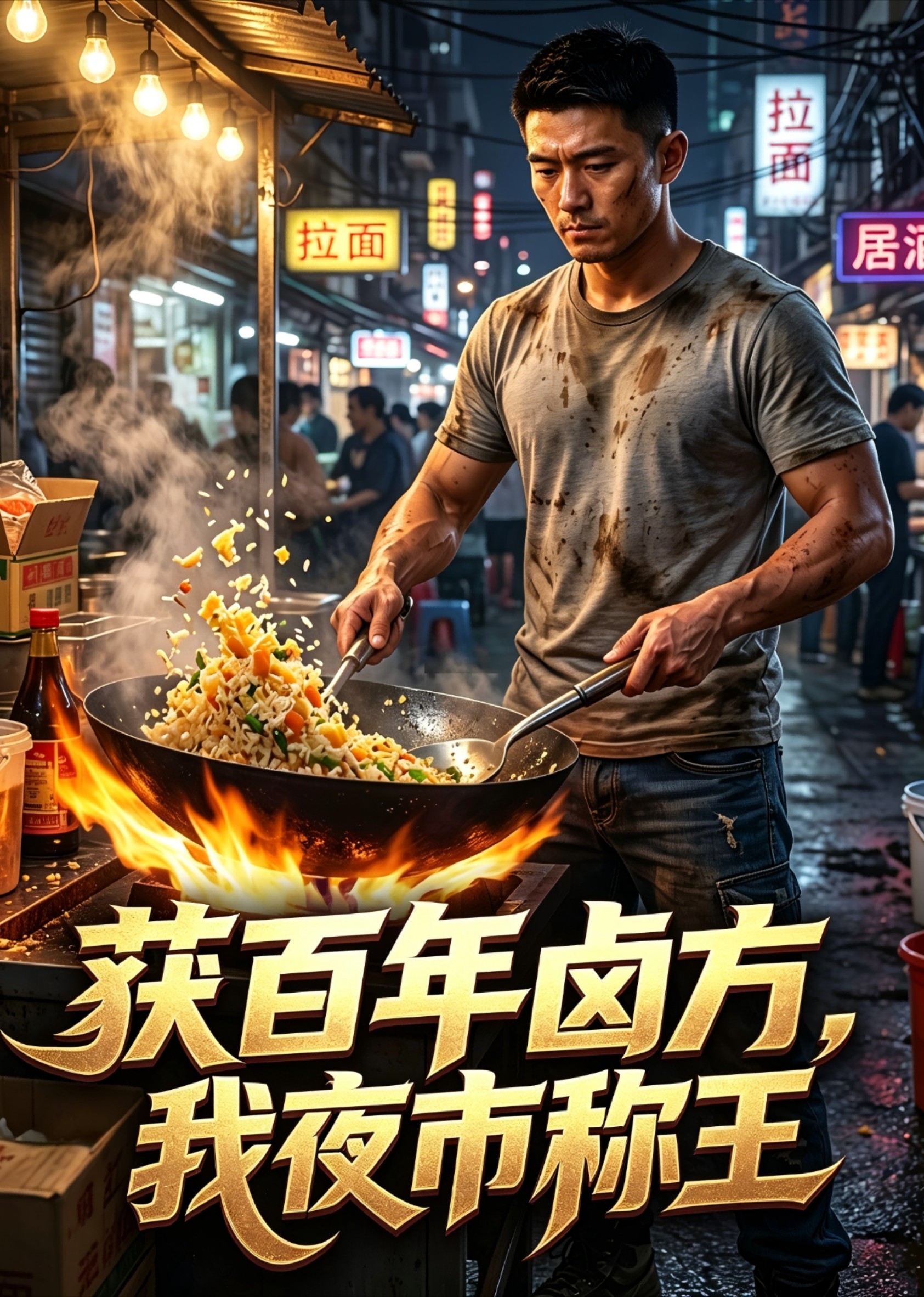 获百年卤方，我夜市称王