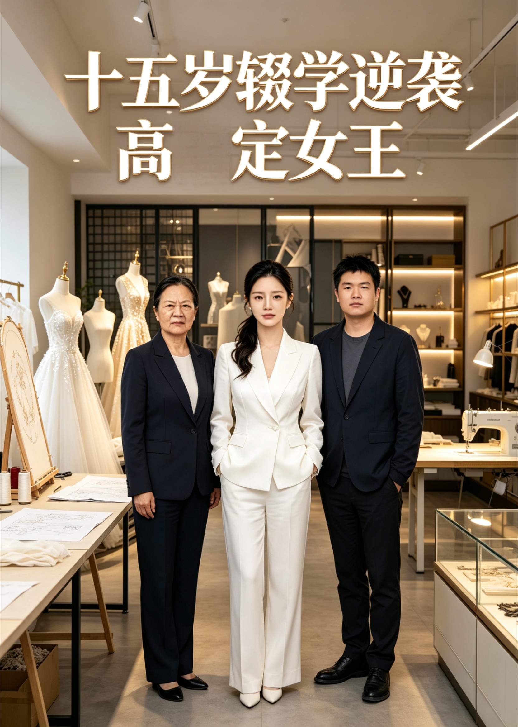 十五岁辍学逆袭高定女王