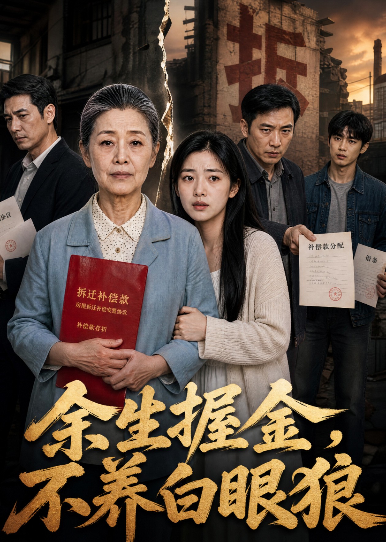 余生握金，不养白眼狼封面图