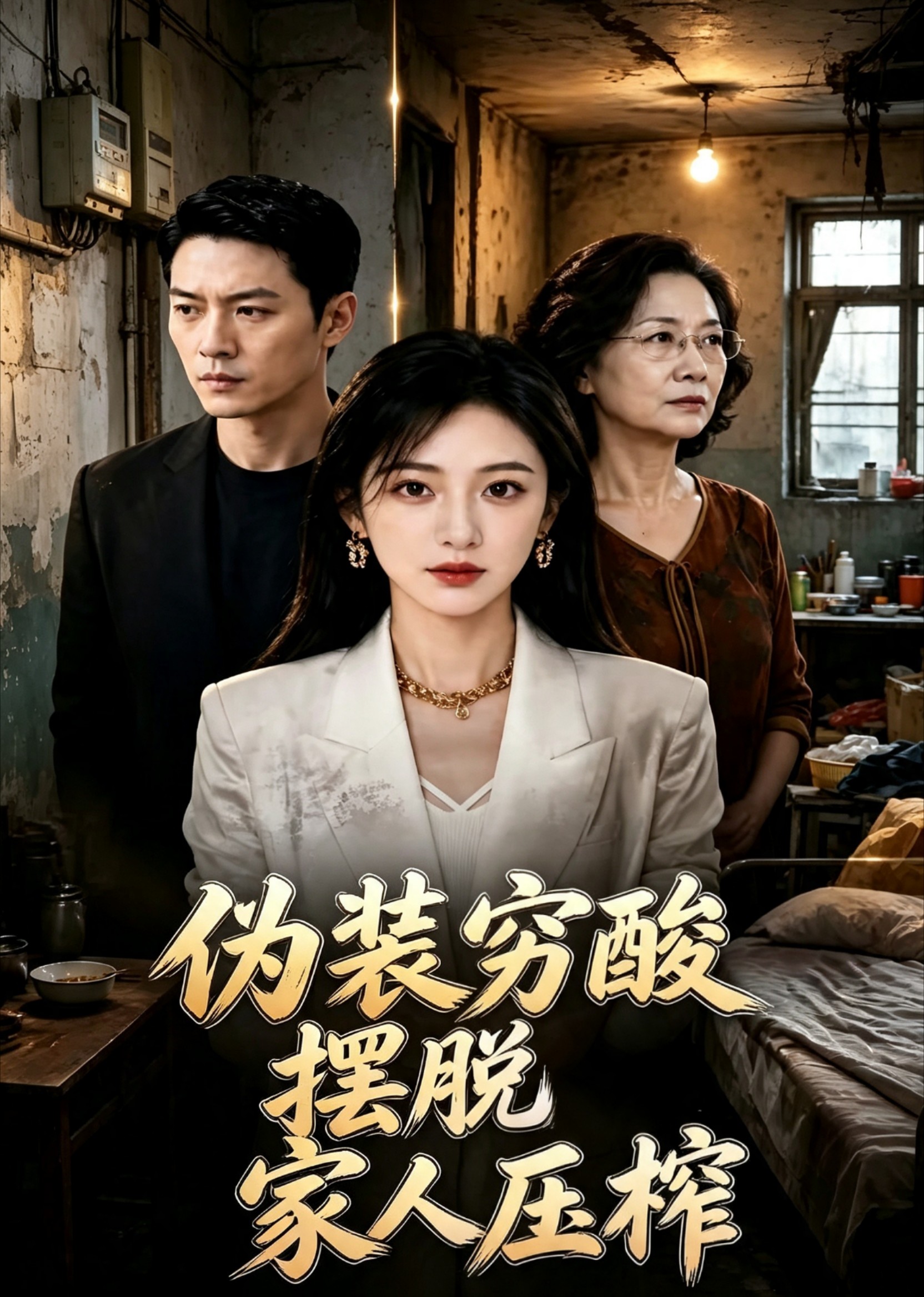 伪装穷酸摆脱家人压榨封面图