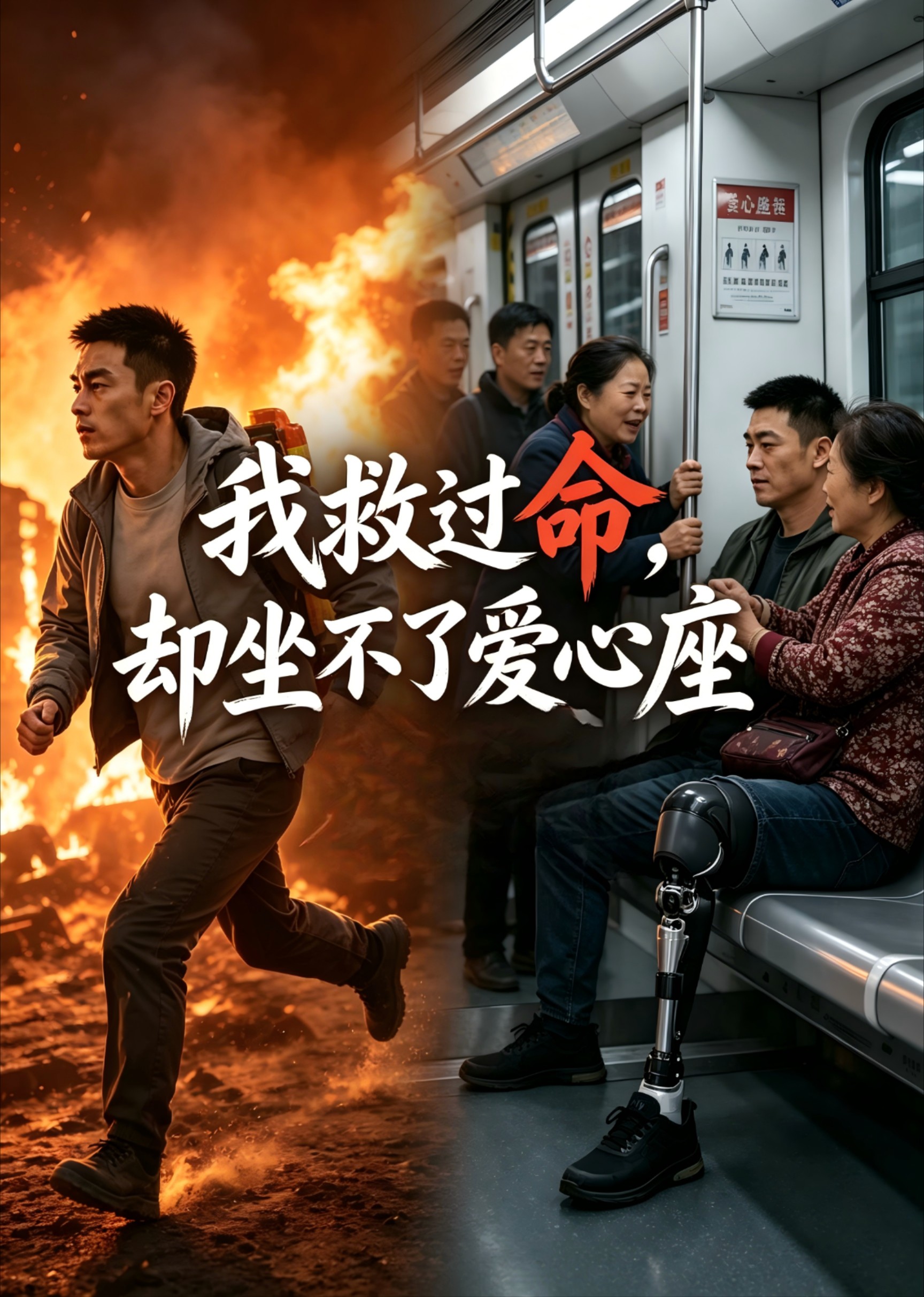 我救过命，却坐不了爱心座