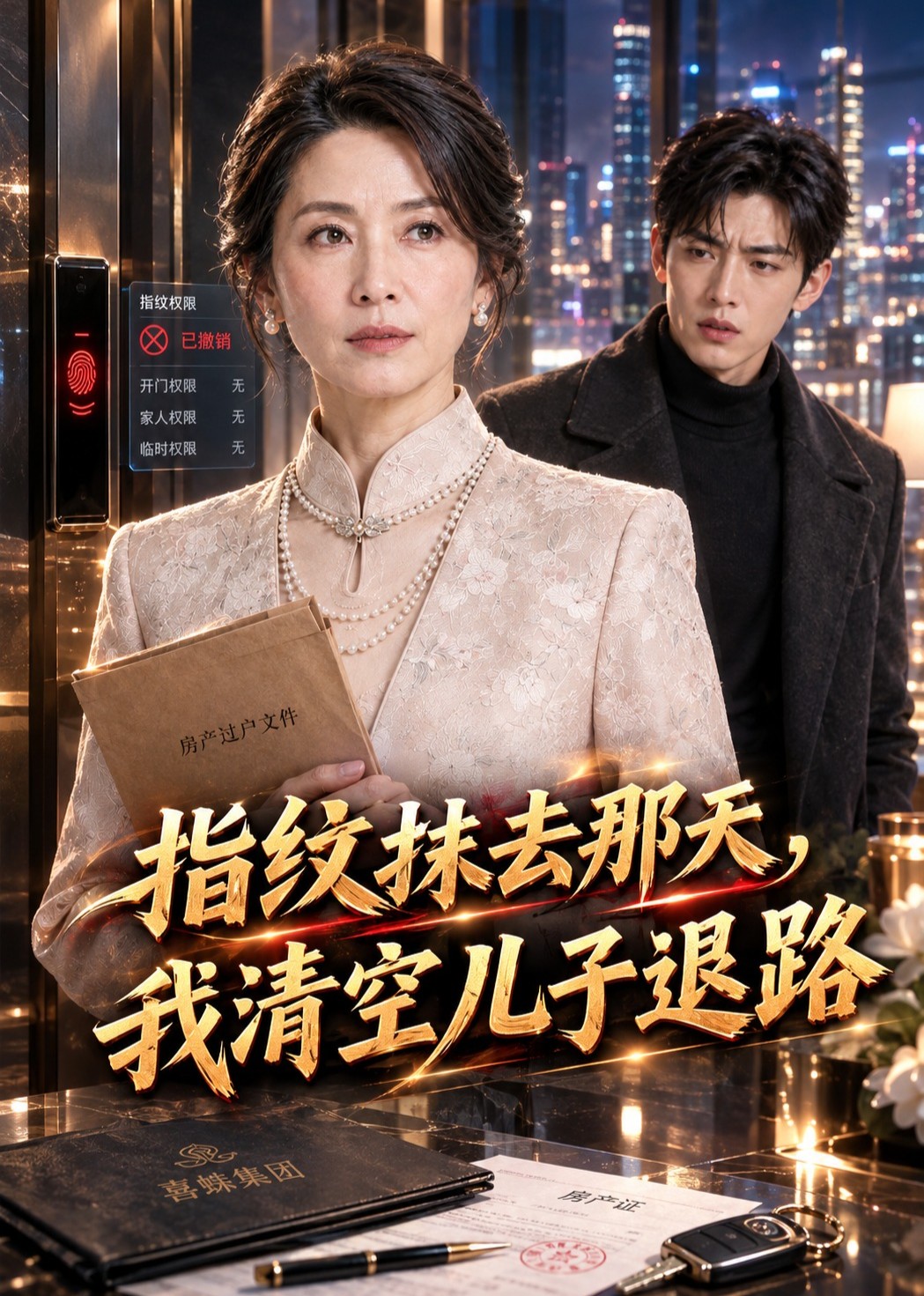 指纹抹去那天，我清空儿子退路封面图