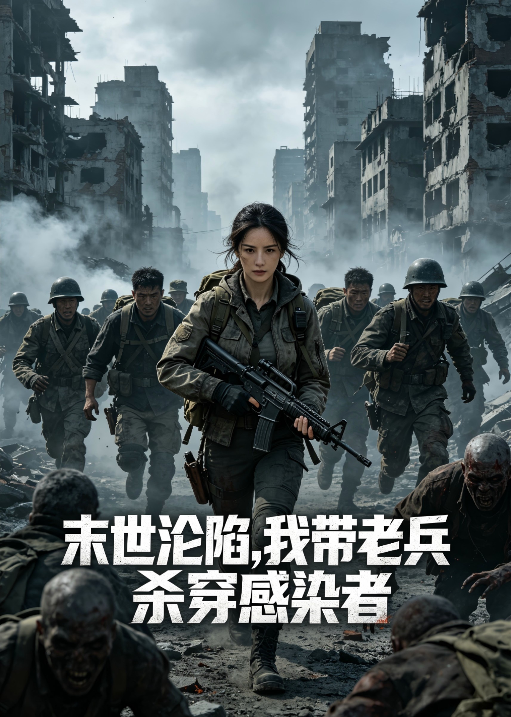 末世沦陷，我带老兵杀穿感染者
