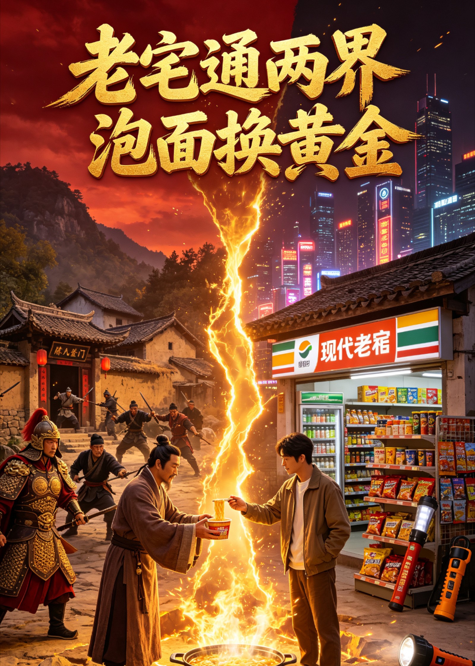 老宅通两界泡面换黄金
