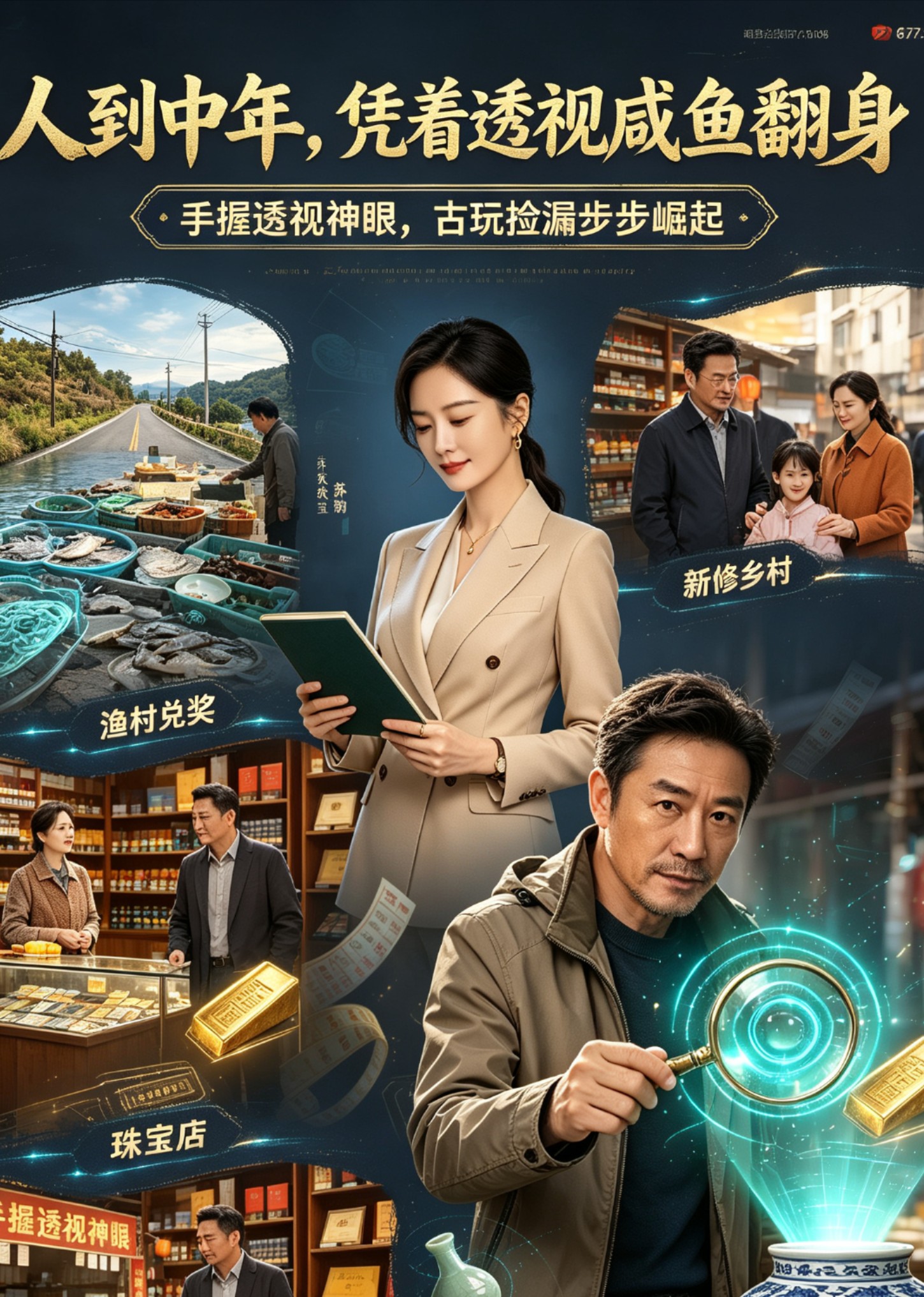 人到中年，觉醒透视异能翻身
