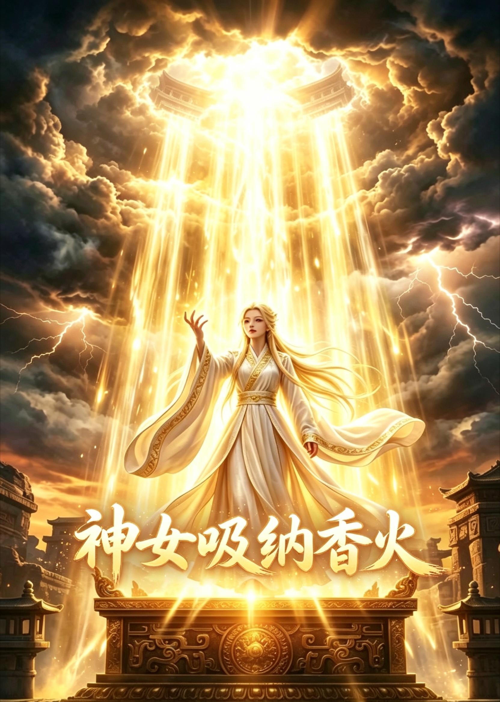 神女吸纳香火
