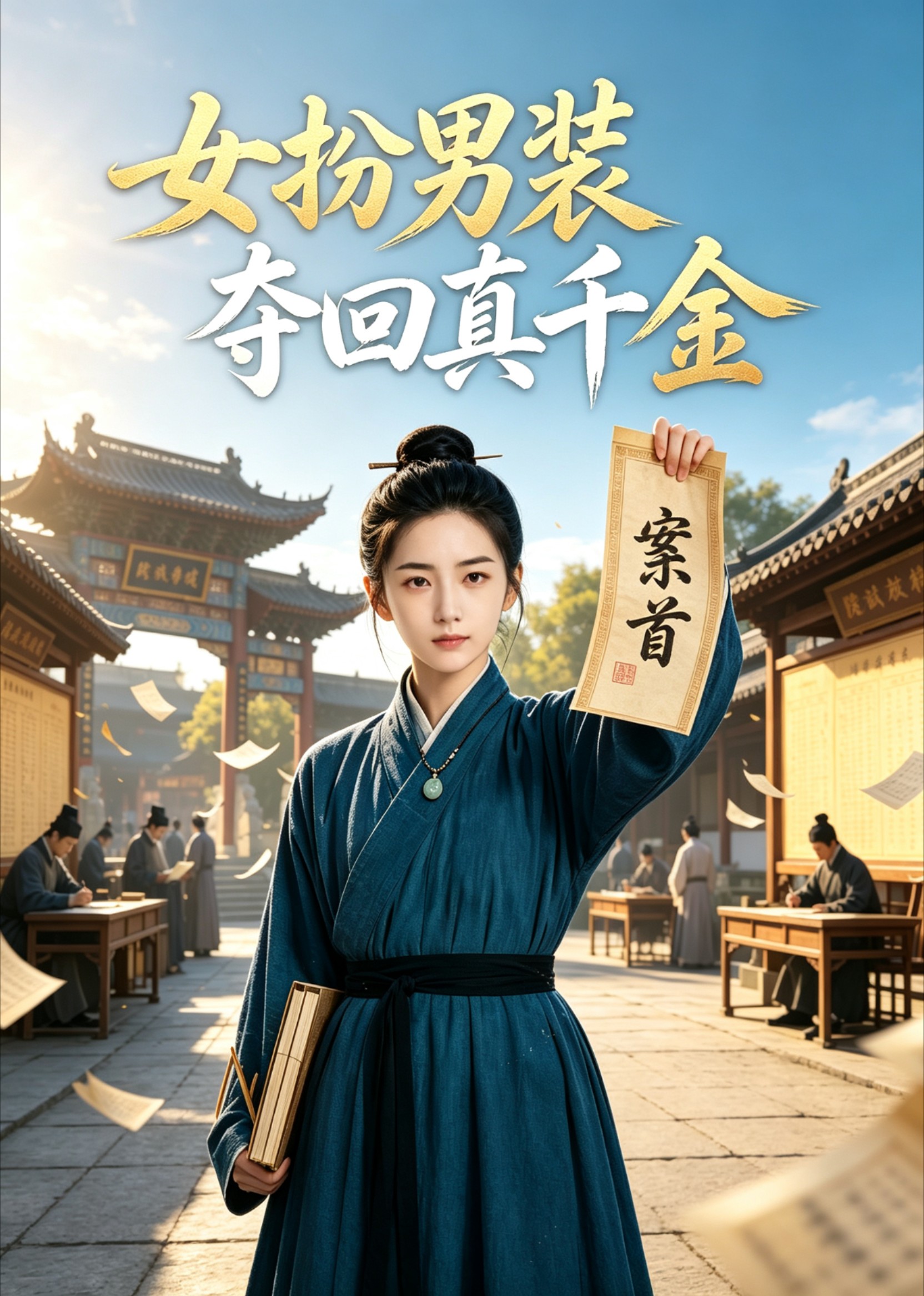 女扮男装夺回真千金