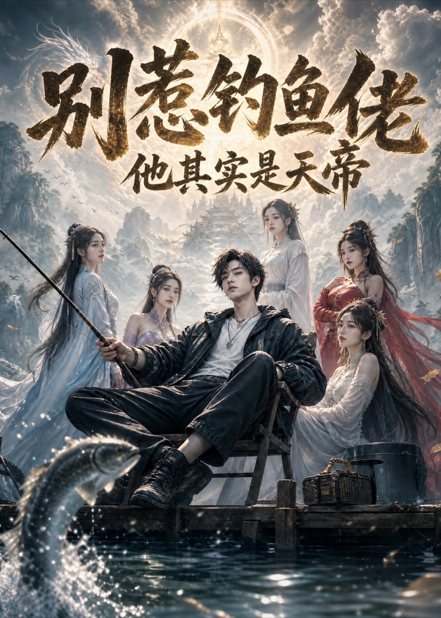 别惹钓鱼佬，他其实是天帝