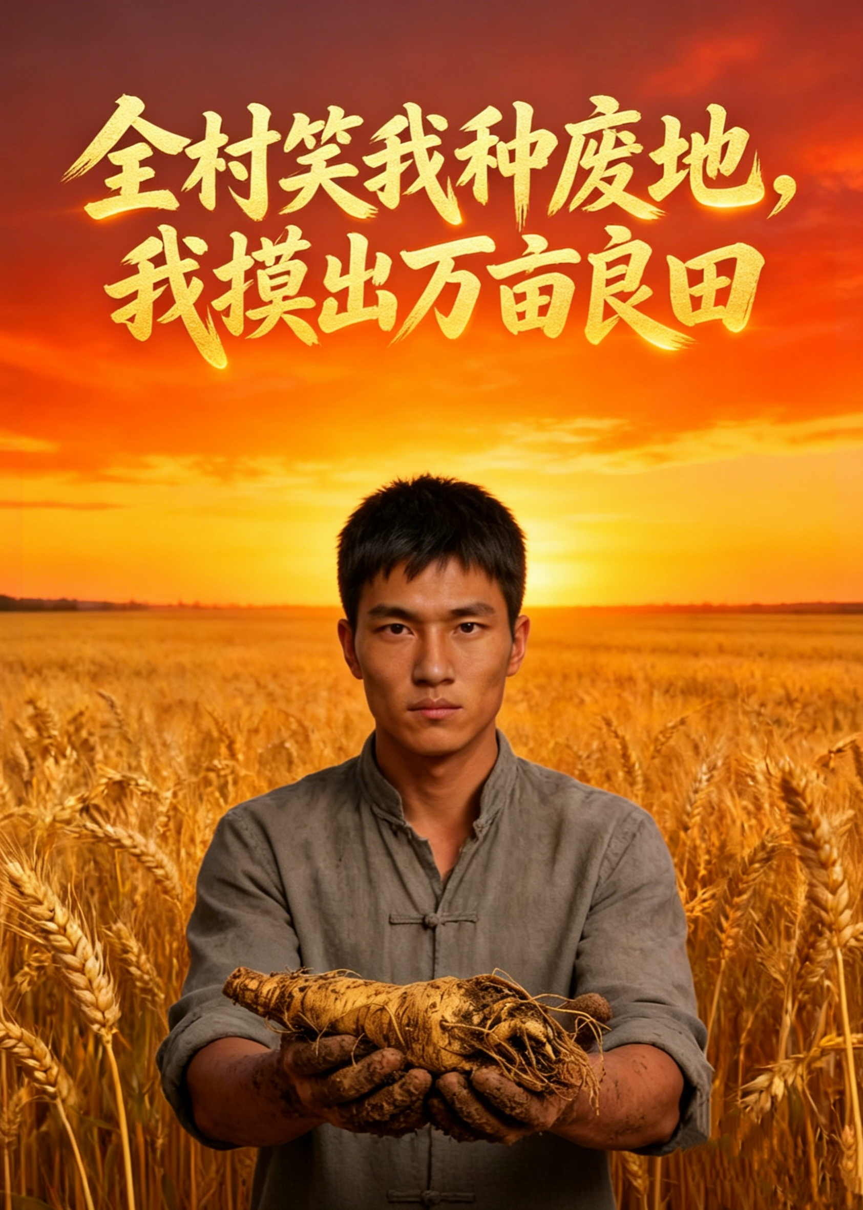 全村笑我种废地，我摸出万亩良田