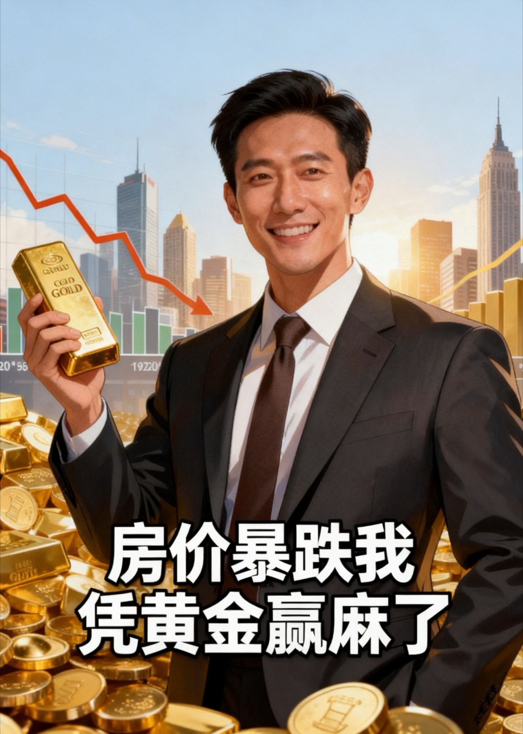 房价暴跌我凭黄金赢麻了
