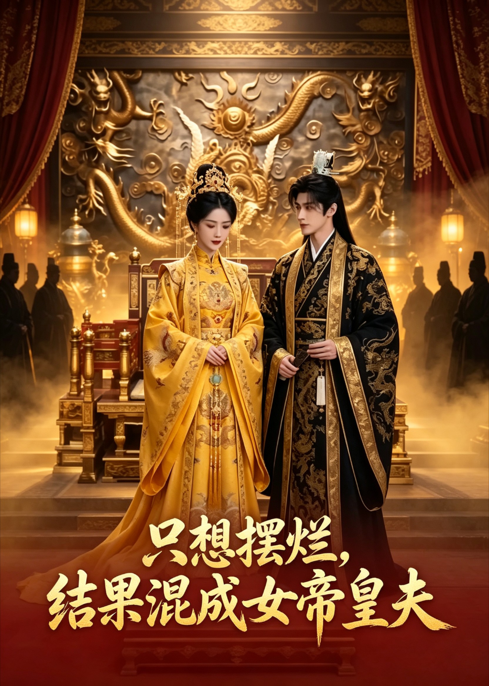 只想摆烂，结果混成女帝皇夫封面图