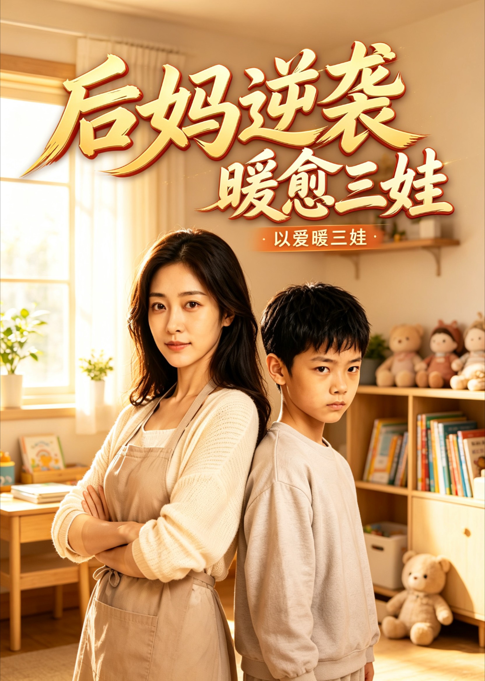 后妈逆袭暖愈三娃封面图