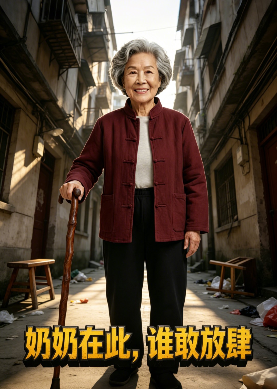 奶奶在此，谁敢放肆