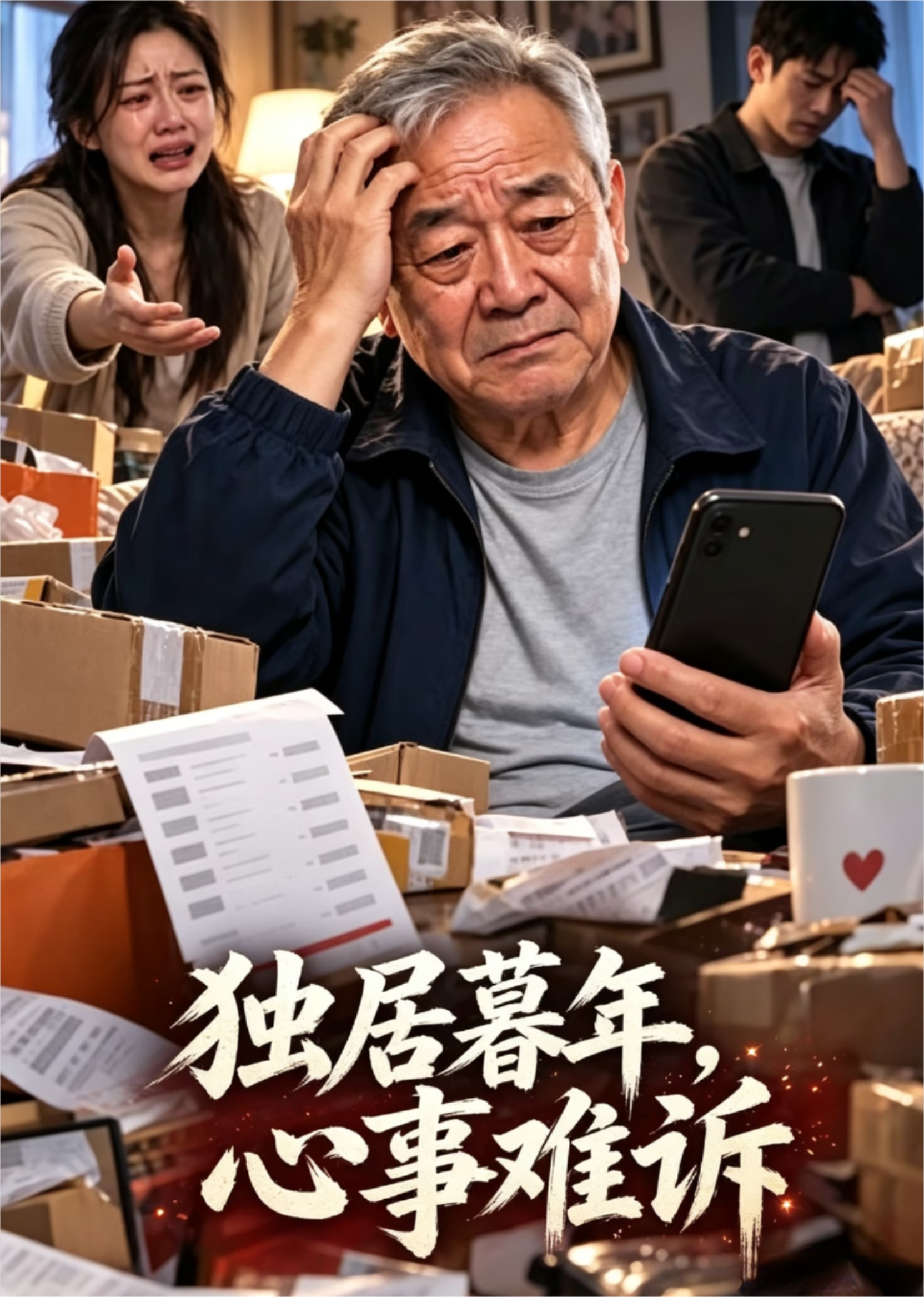独居暮年心事难诉