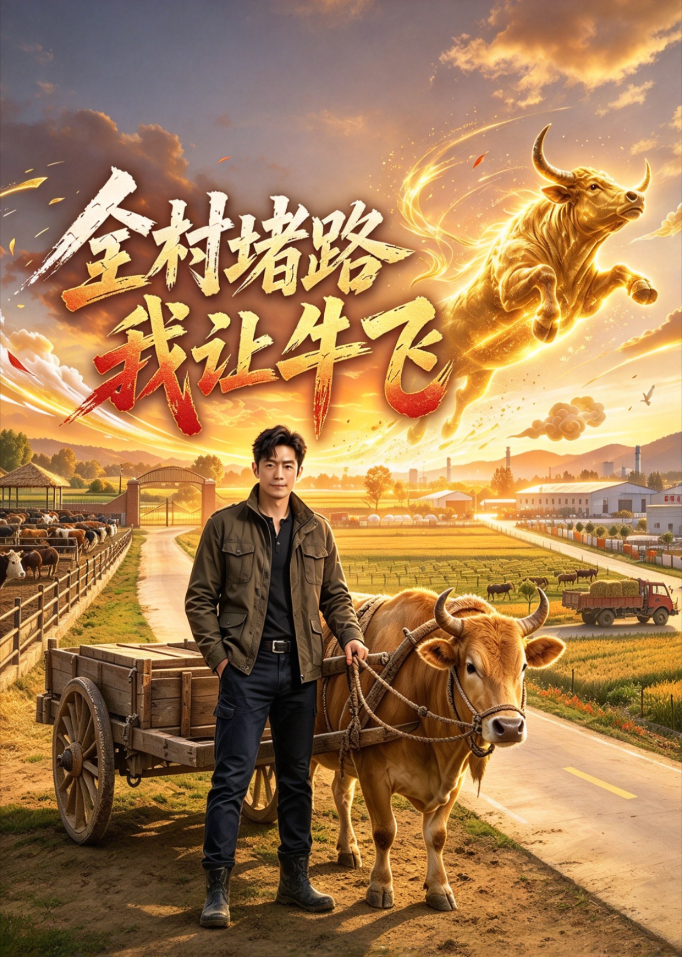 全村堵路我让牛飞封面图