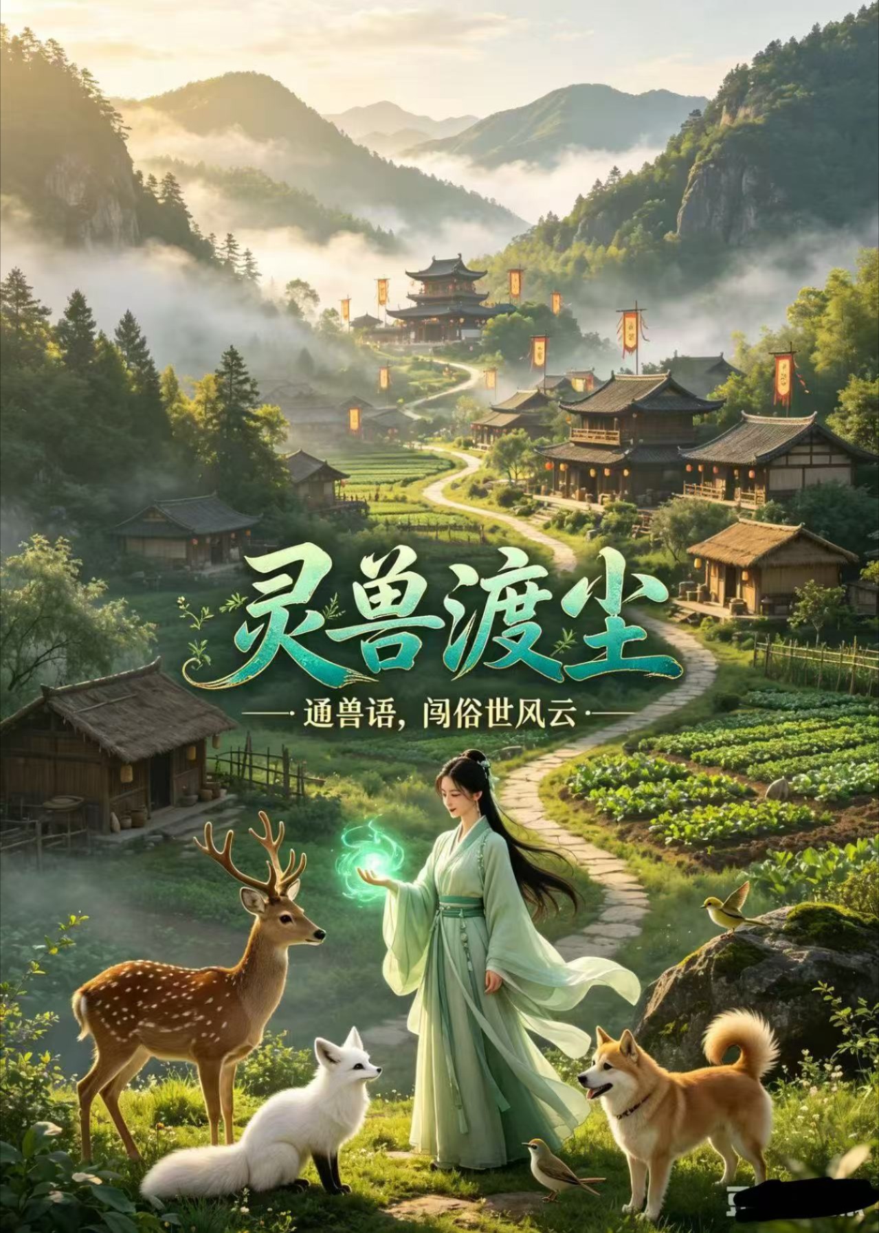 灵兽渡尘封面图