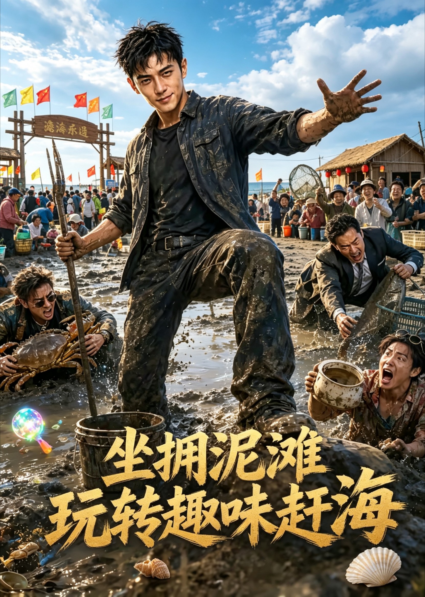 坐拥泥滩玩转趣味赶海封面图