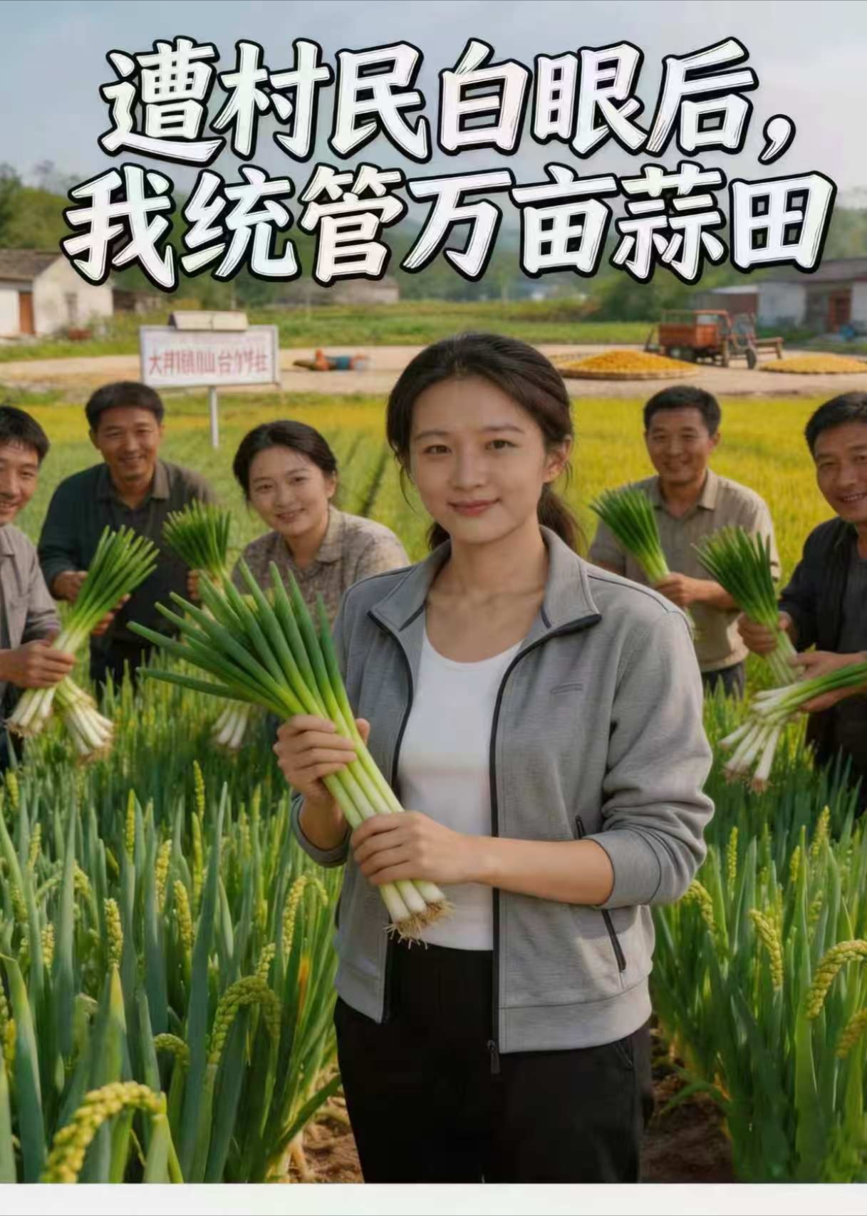 遭村民白眼后，我统管万亩蒜田