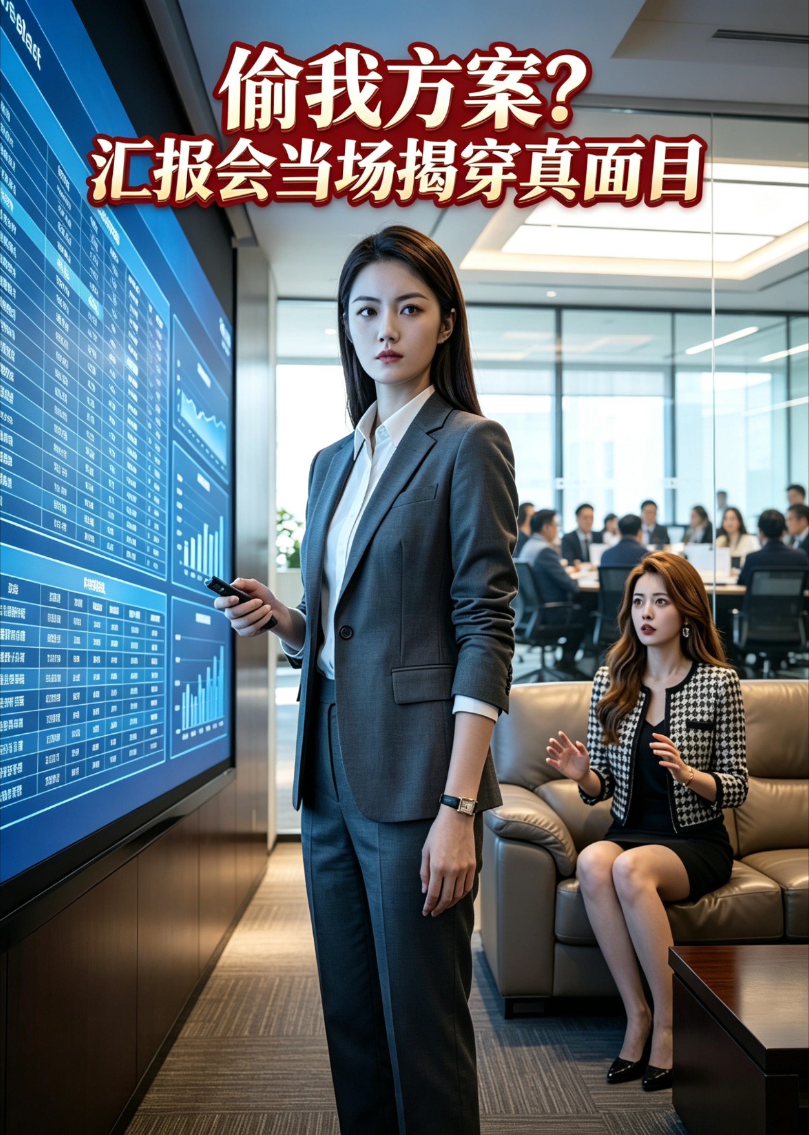 偷我方案？汇报会当场揭穿真面目
