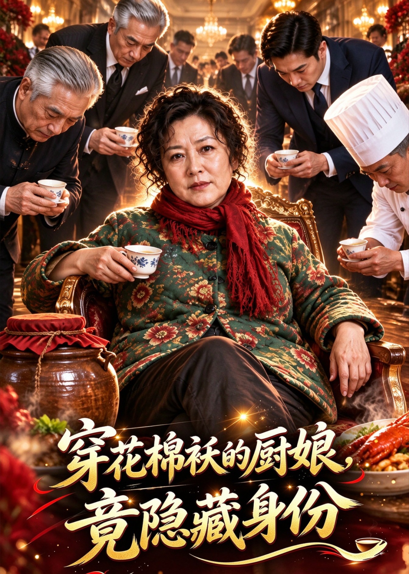 穿花棉袄的厨娘，竟隐藏身份 海报
