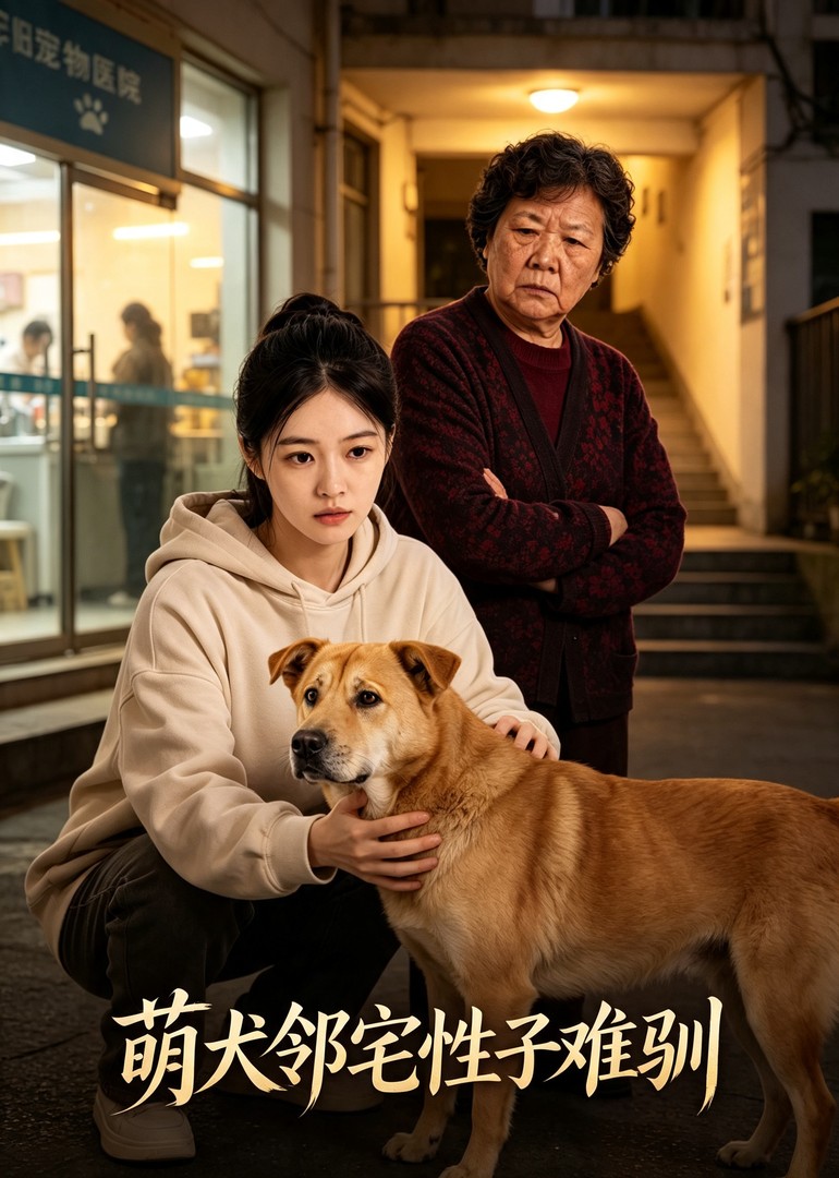 萌犬邻宅性子难驯