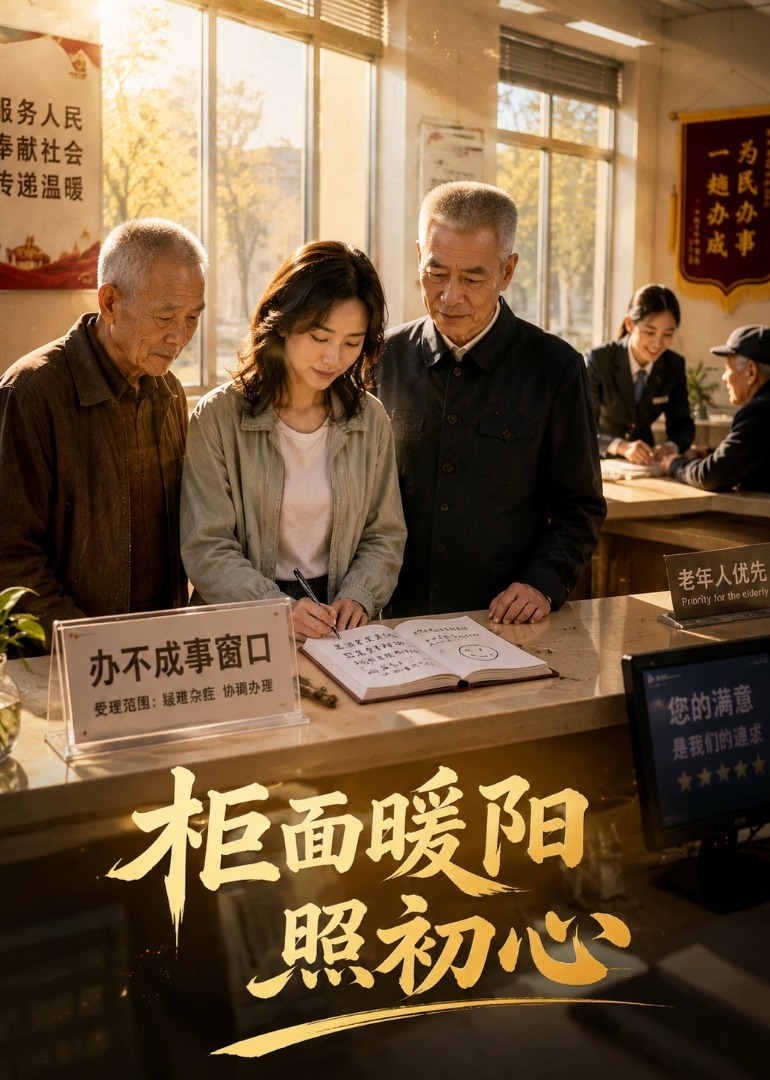 柜面暖阳照初心