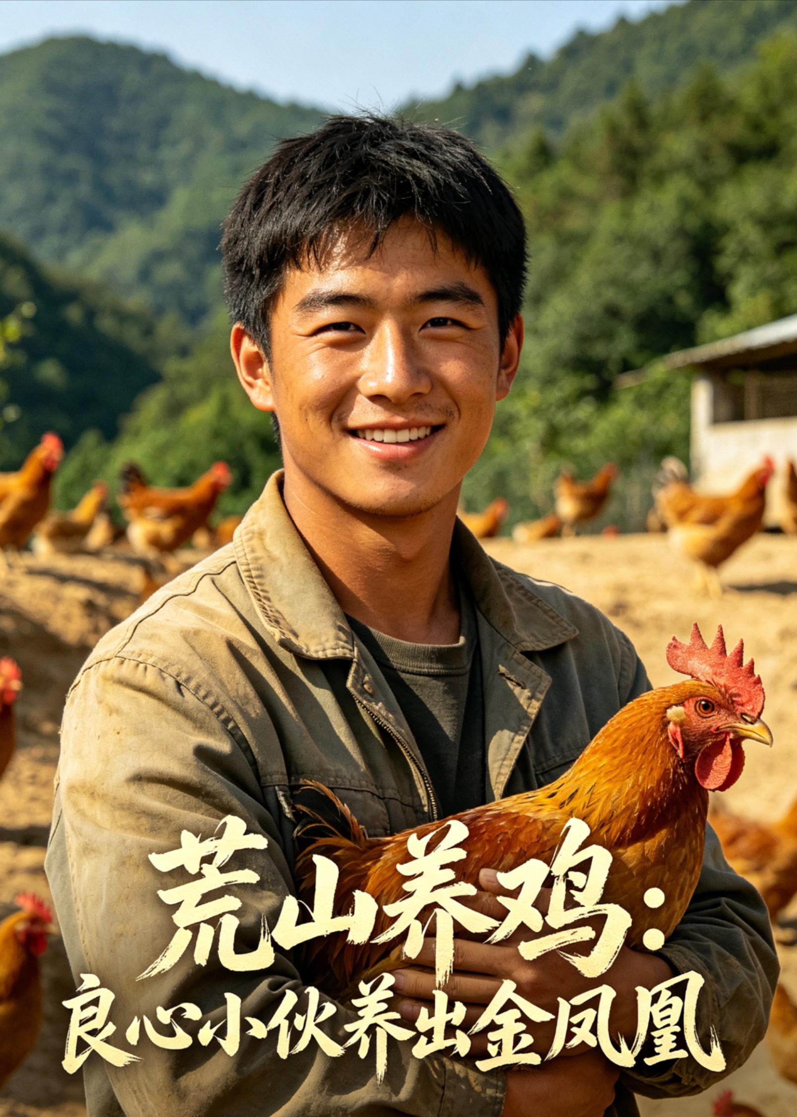 荒山养鸡：良心小伙养出金凤凰