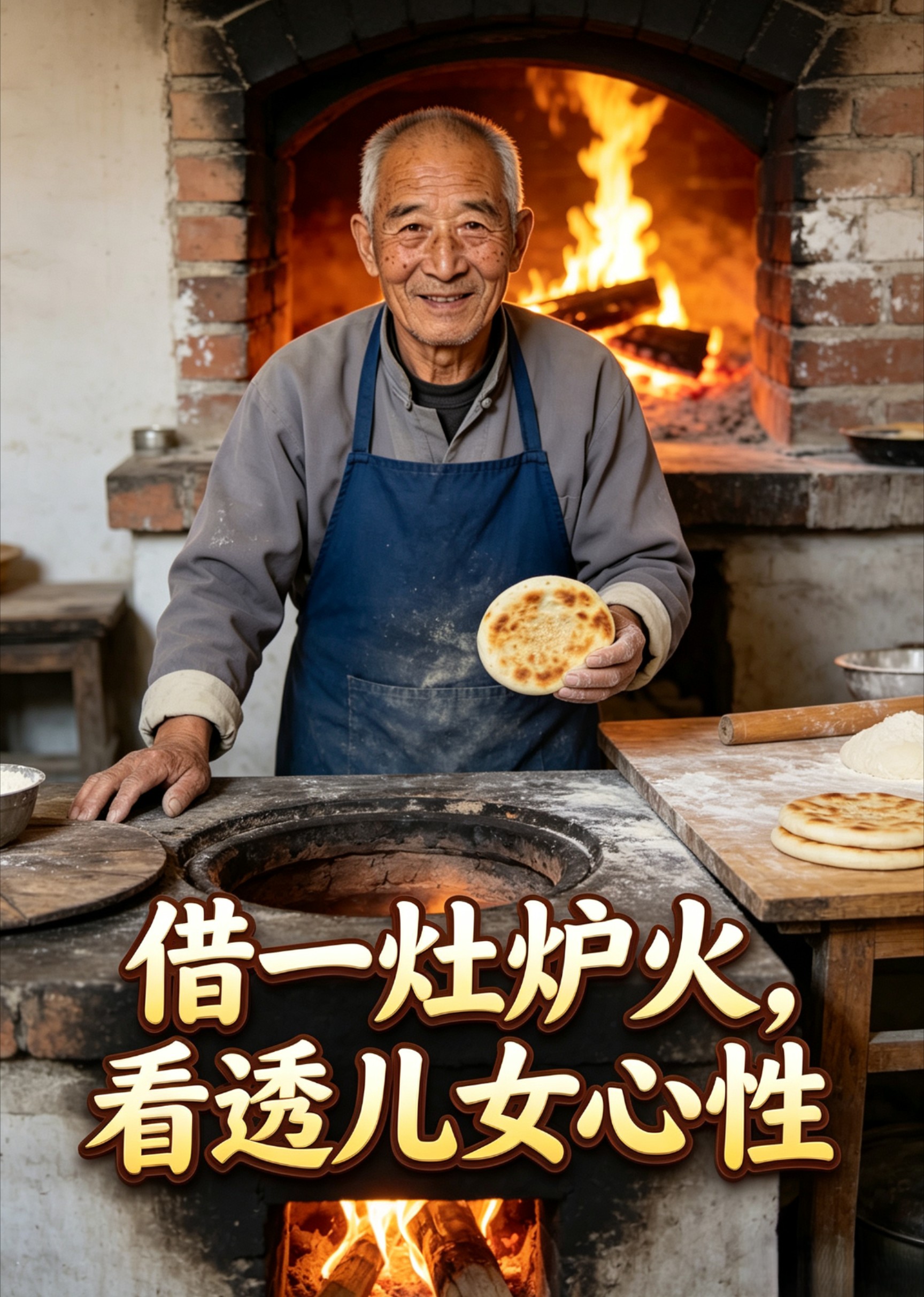 借一灶炉火，看透儿女心性