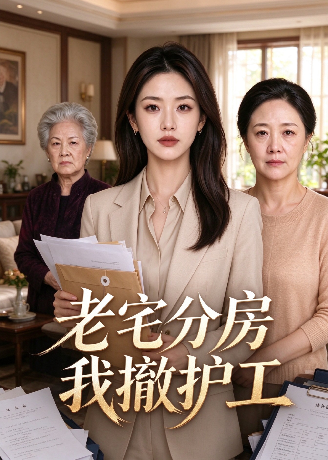 老宅分房我撤护工封面图