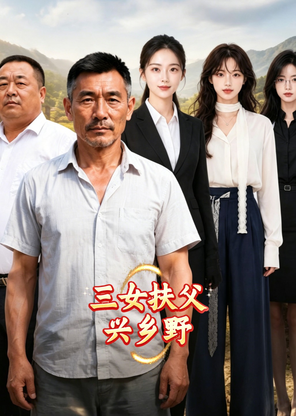 三女扶父兴乡野