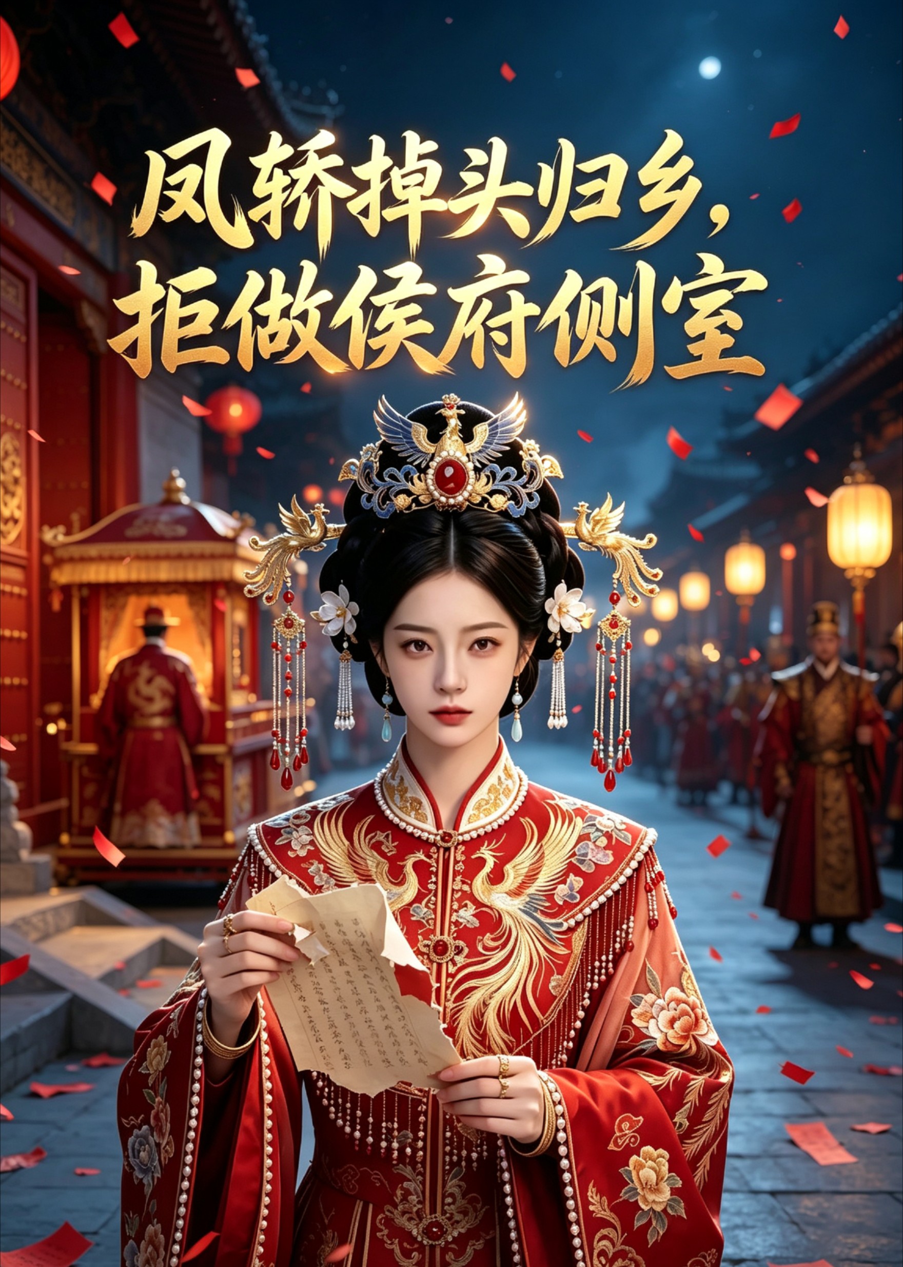 凤轿掉头归乡，拒做侯府侧室