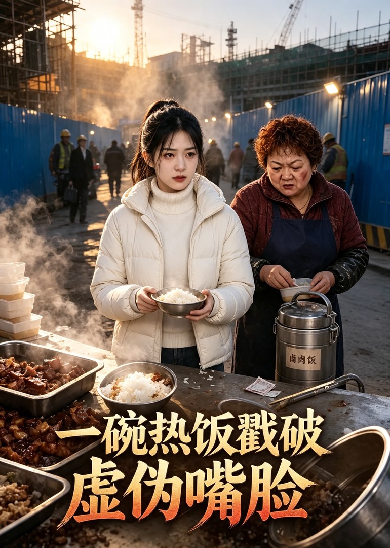 一碗热饭戳破虚伪嘴脸