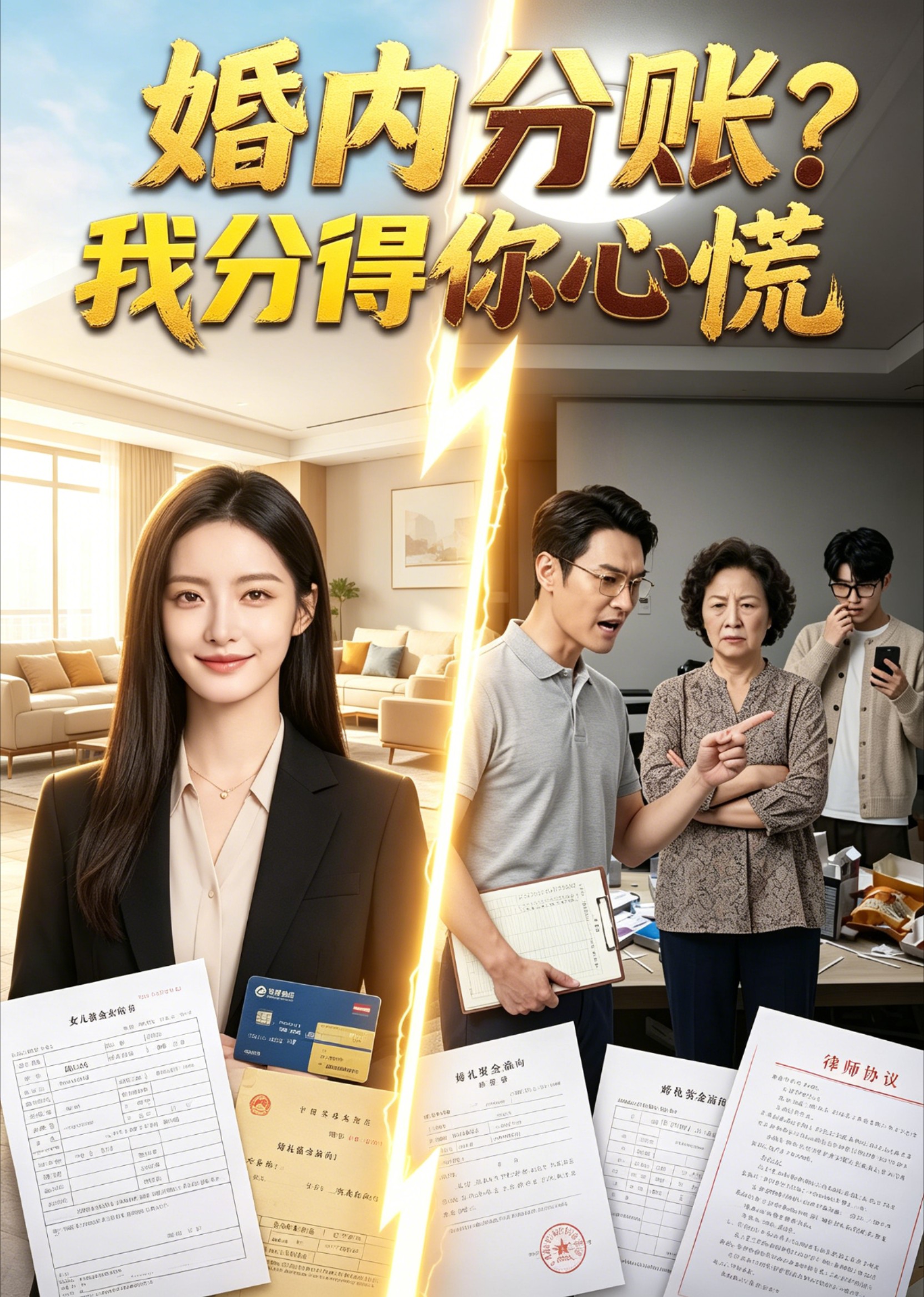 婚内分账？我分得你心慌