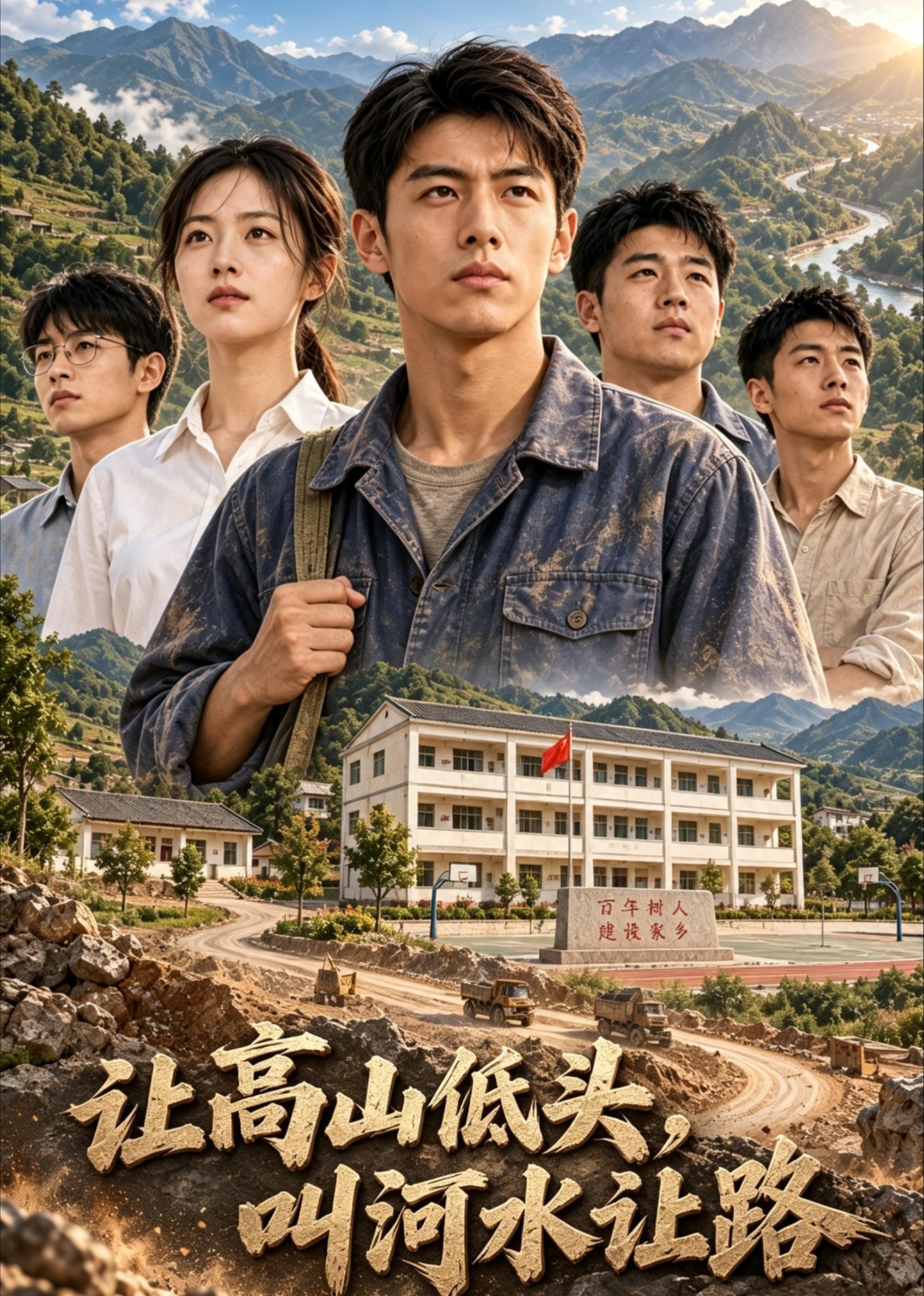 让高山低头，叫河水让路