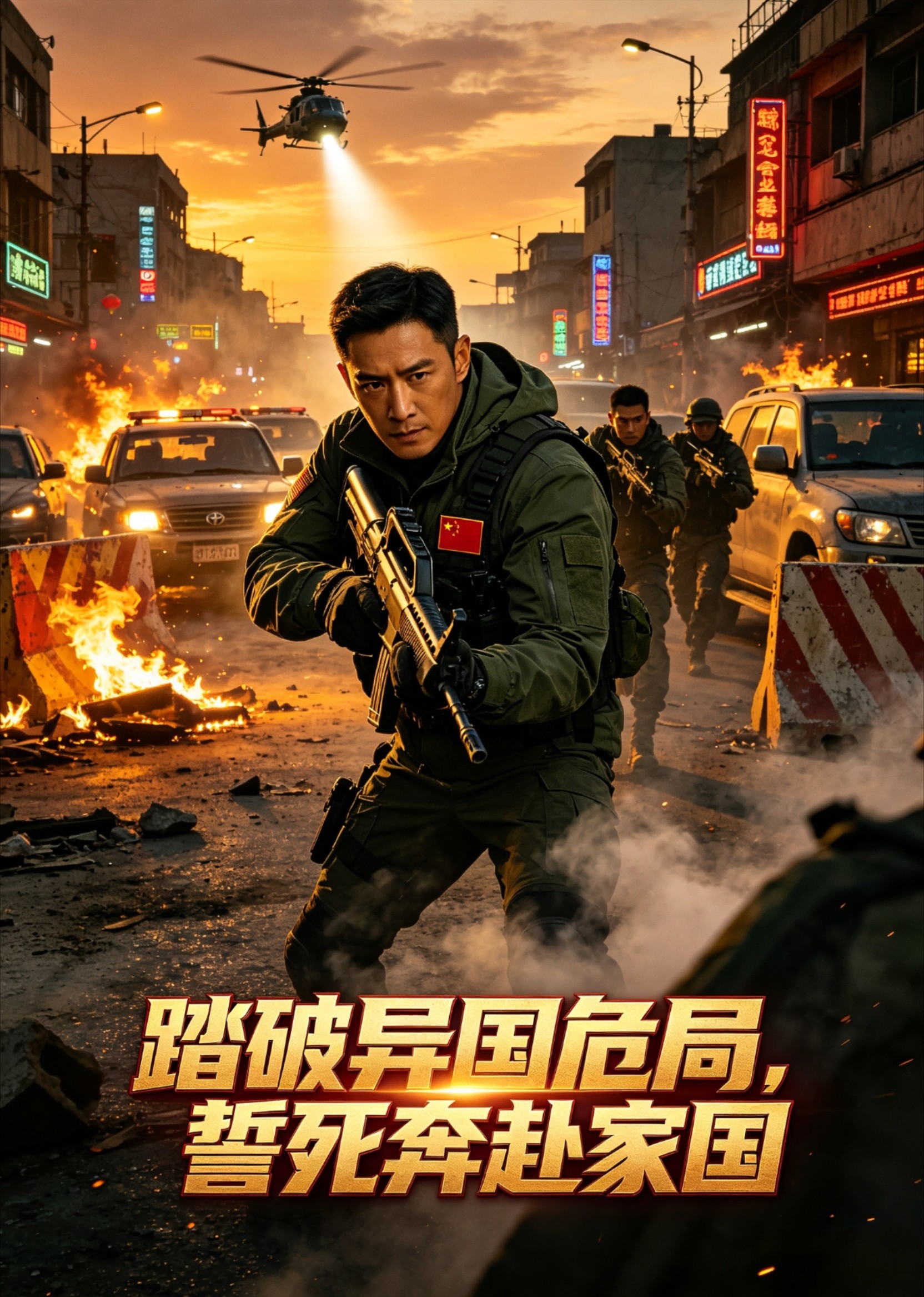 踏破异国危局，誓死奔赴家国