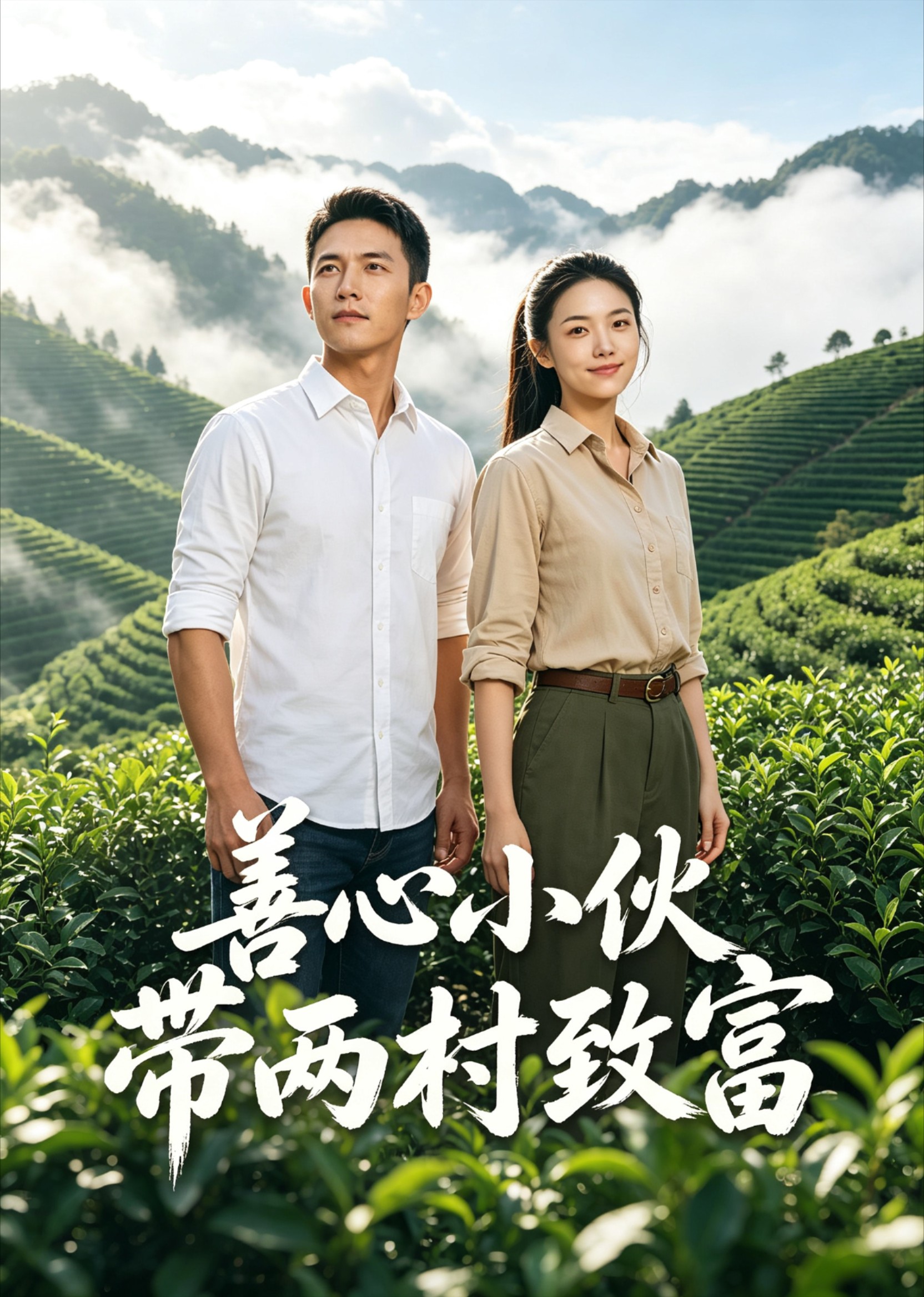 善心小伙带两村致富