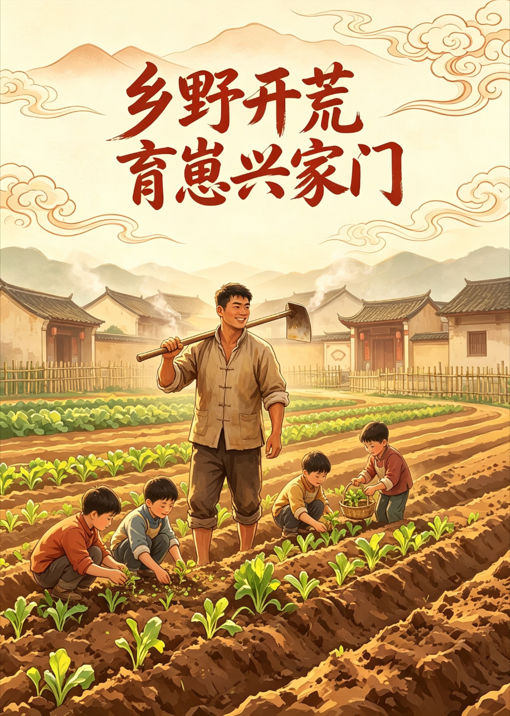 乡野开荒育崽兴家门
