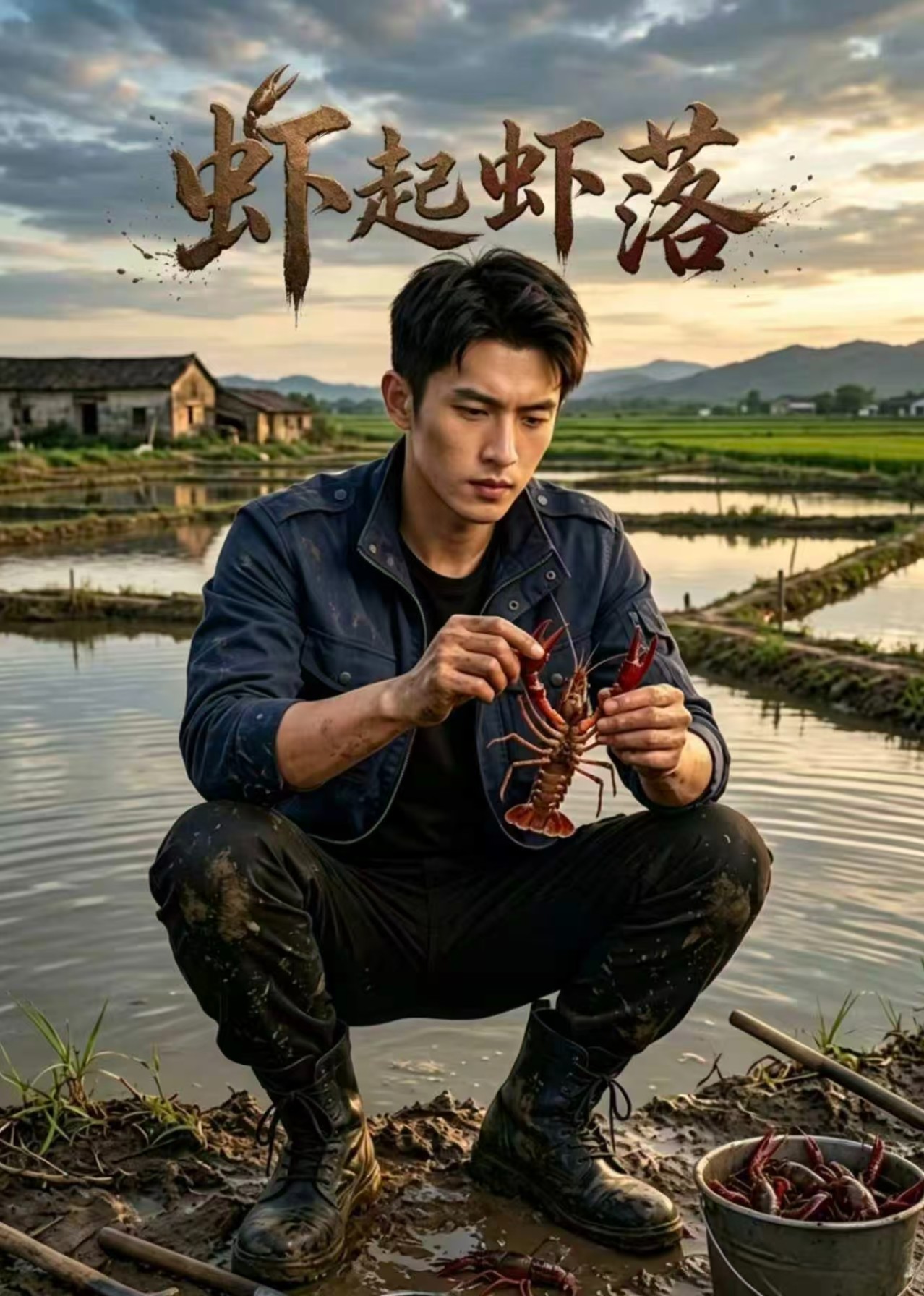 虾起虾落