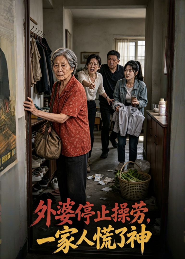 外婆停止操劳，一家人慌了神