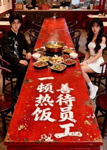一顿热饭 善待员工