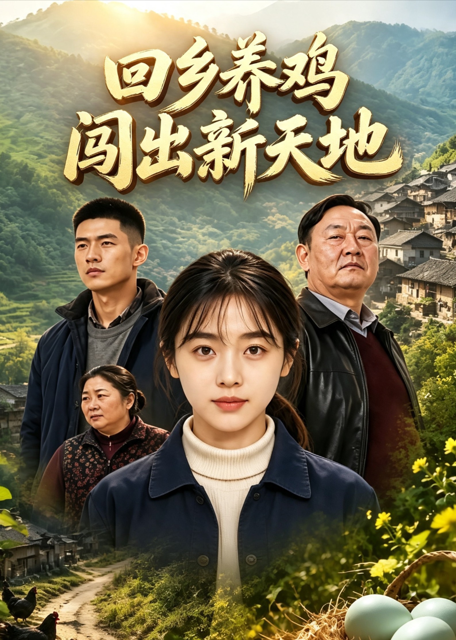 回乡养鸡闯出新天地