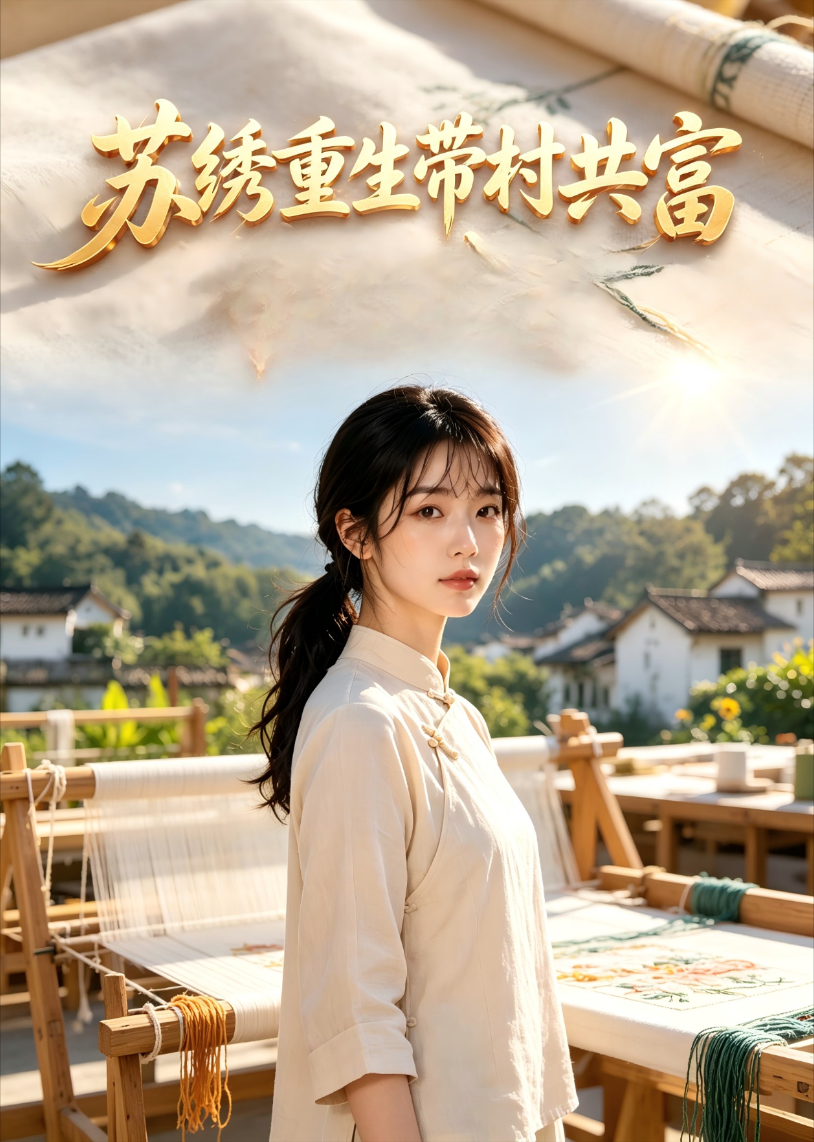苏绣重生带村共富封面图