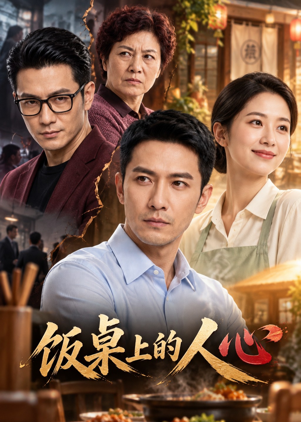 饭桌上的人心封面图