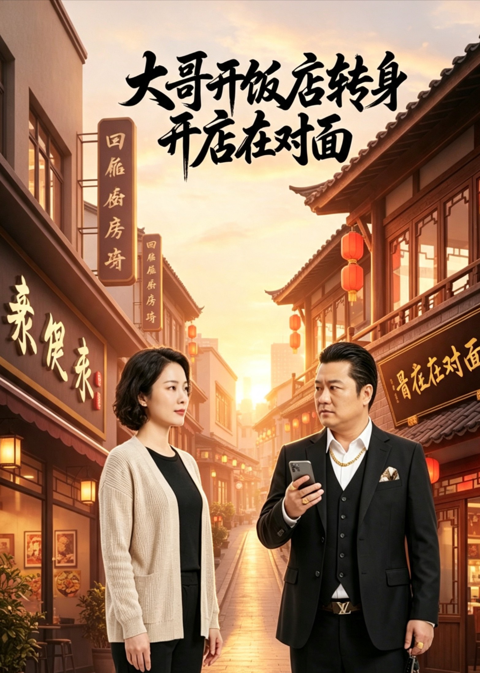 大哥开饭店，转身开店在对面！封面图