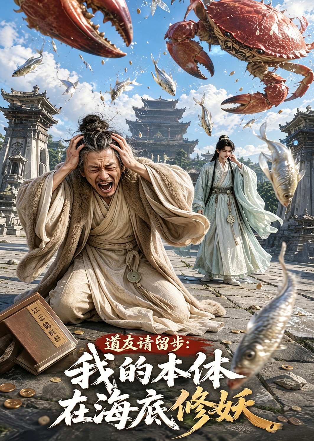 道友请留步：我的本体在海底修妖封面图