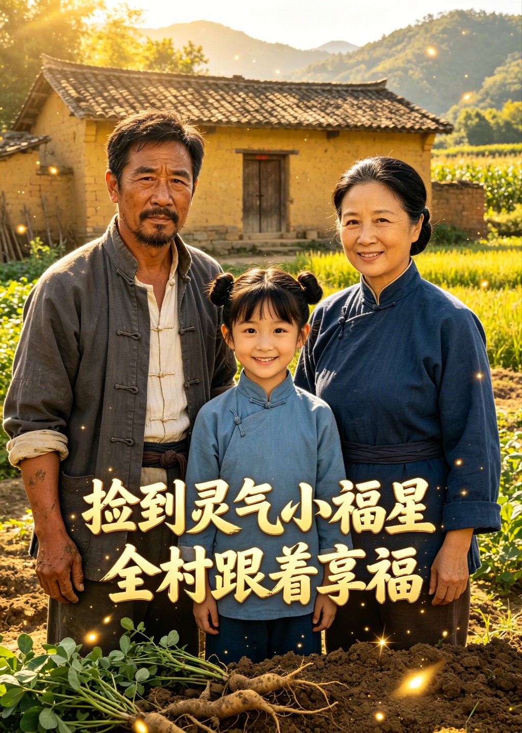 捡到灵气小福星，全村跟着享福