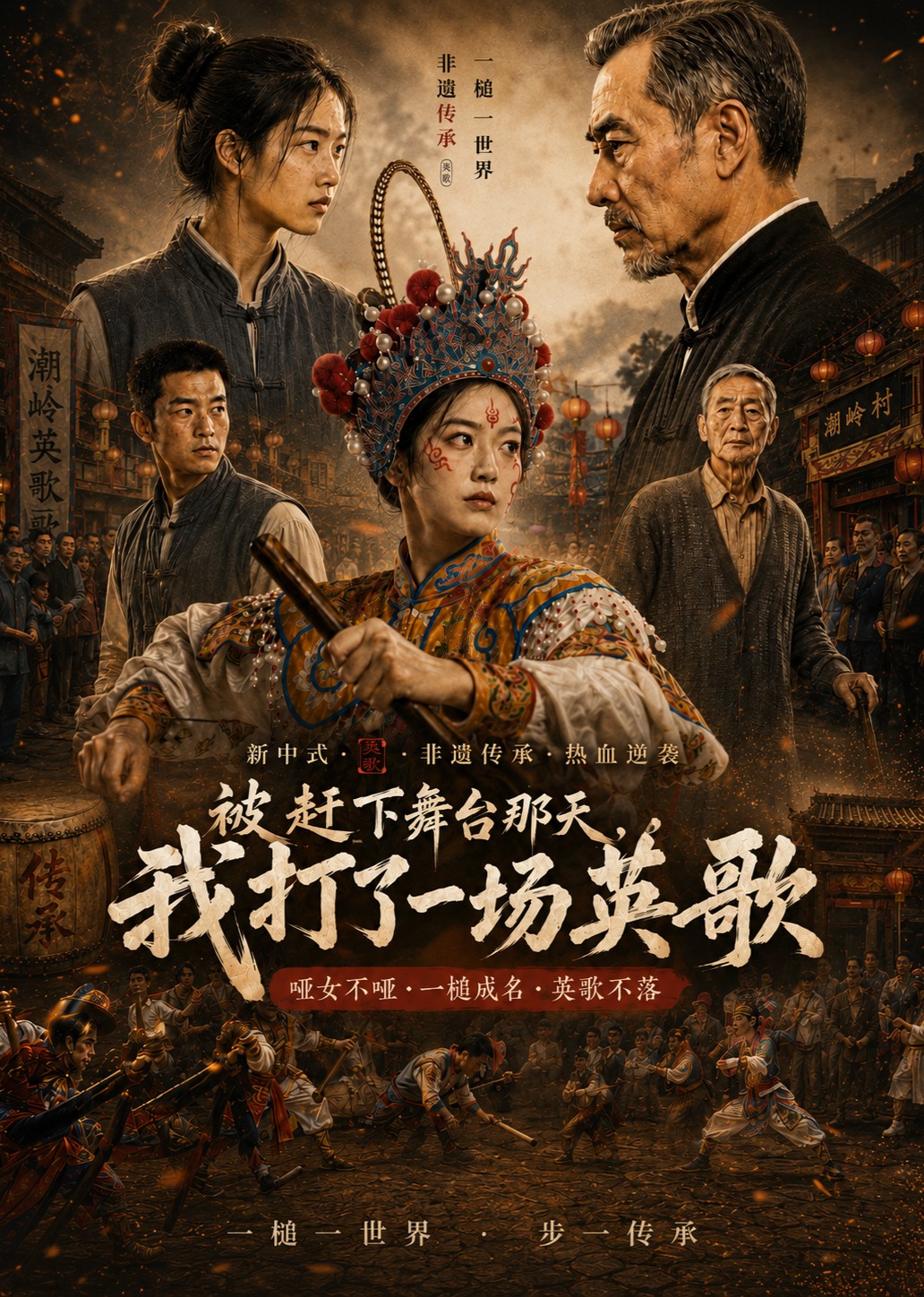 被赶下舞台那天，我打了一场英歌